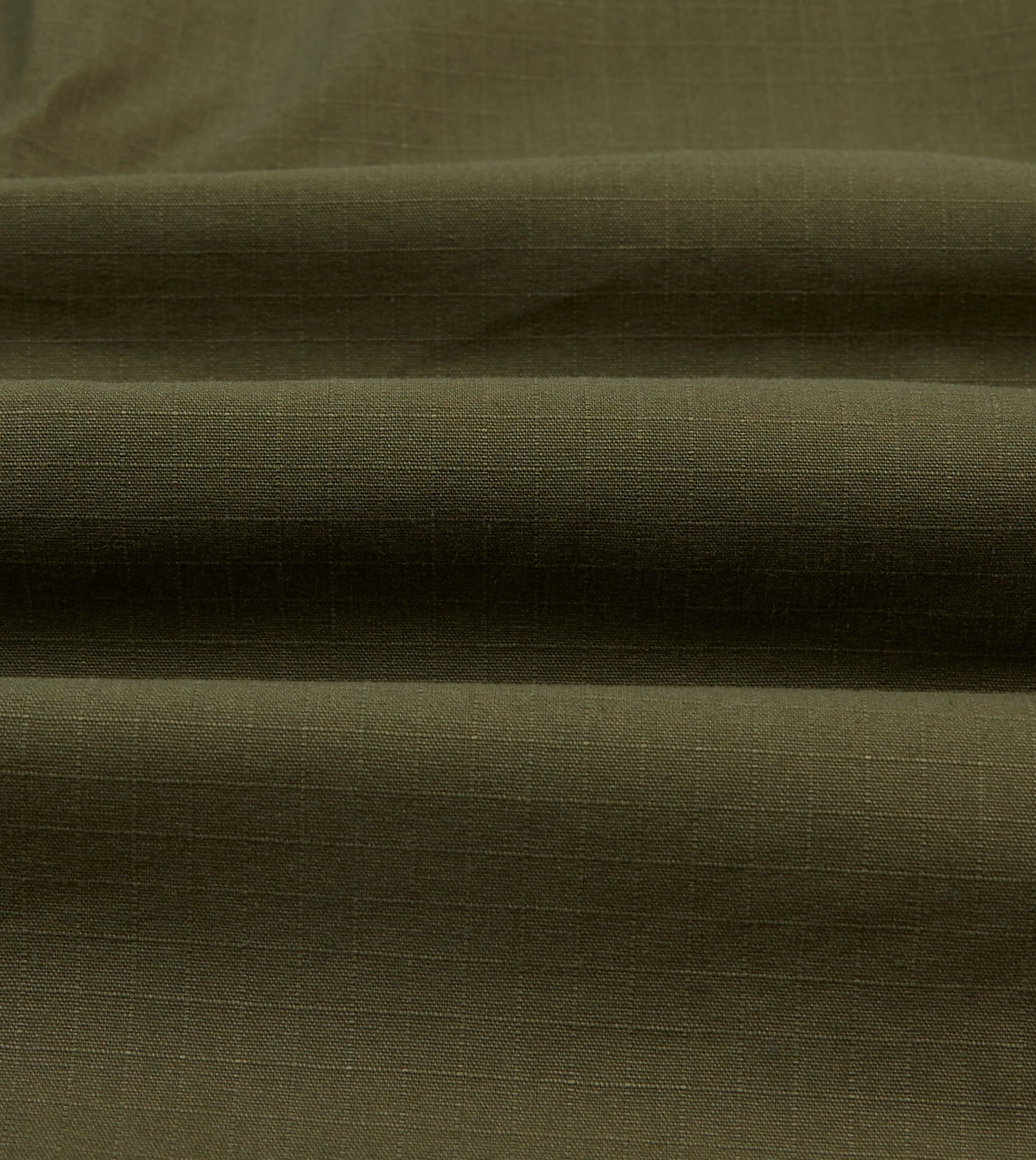 Olive Ripstop Cotton Work Shirt sold by Drake's London product image thumbnail 2