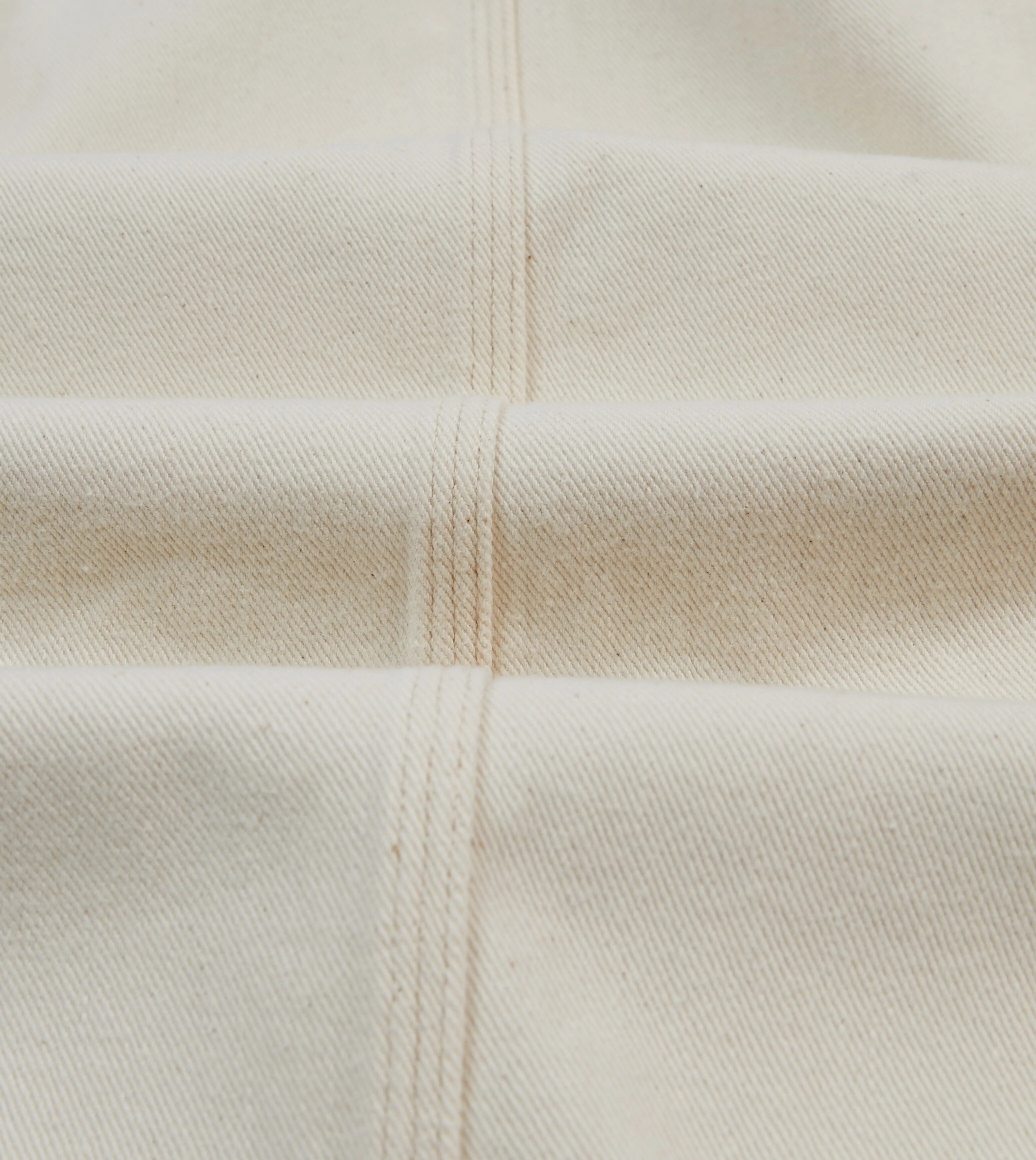 Ecru Denim Welder Jacket sold by Drake's London product image thumbnail 2