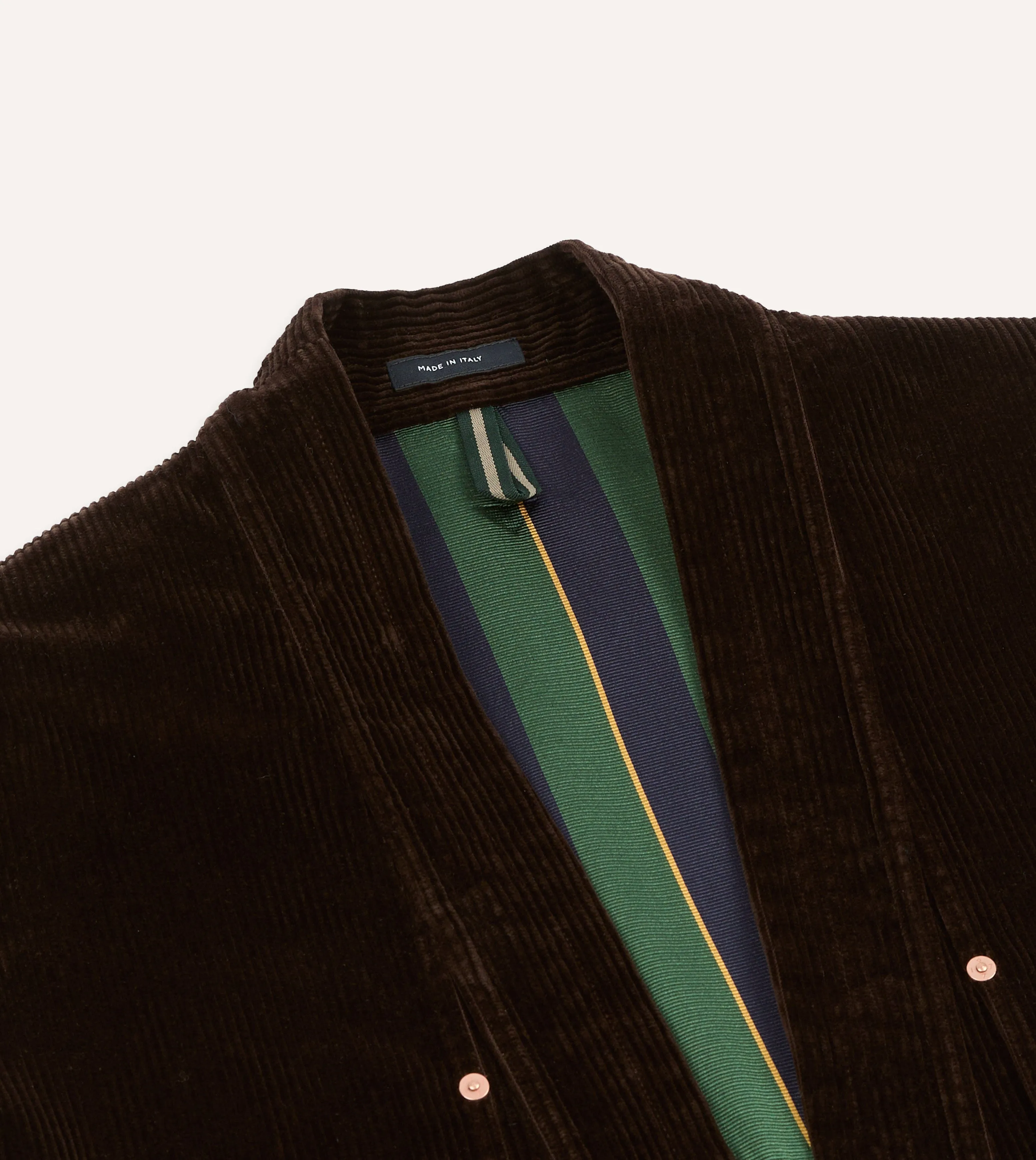 Shoyoroll by Drake's Corduroy Gi Jacket sold by Drake's London product image thumbnail 3
