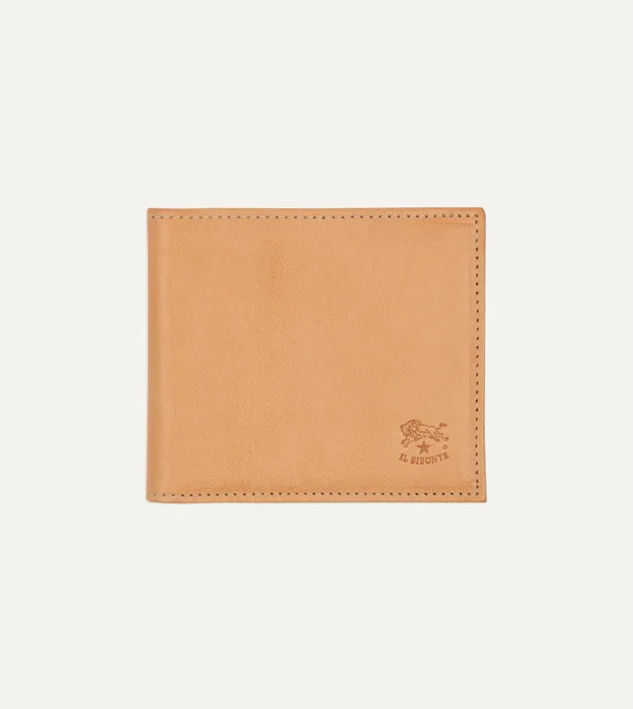 Il Bisonte Bi-Fold Leather Wallet sold by Drake's London
