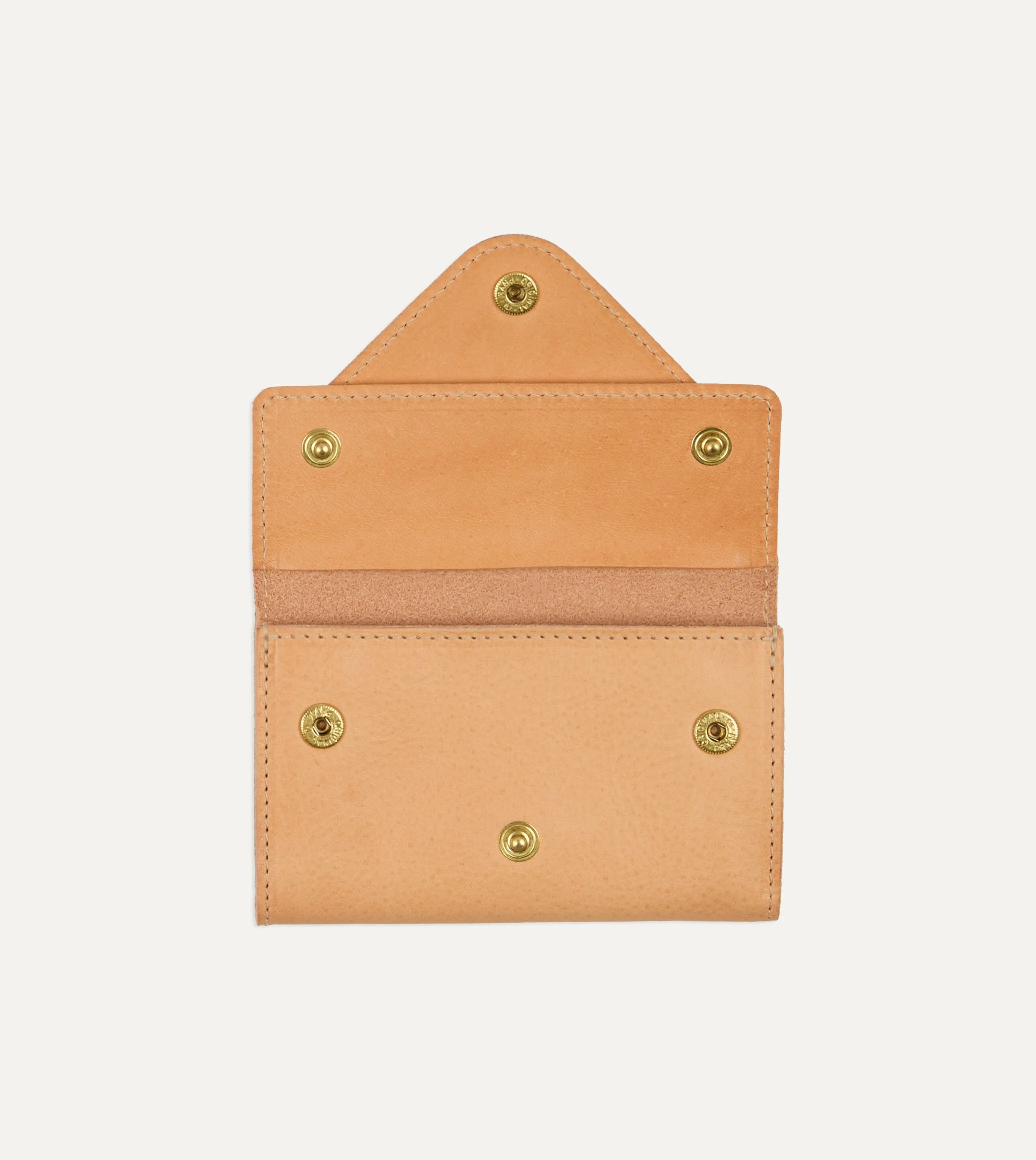Il Bisonte Leather Double Fold Card Case sold by Drake's London product image thumbnail 3