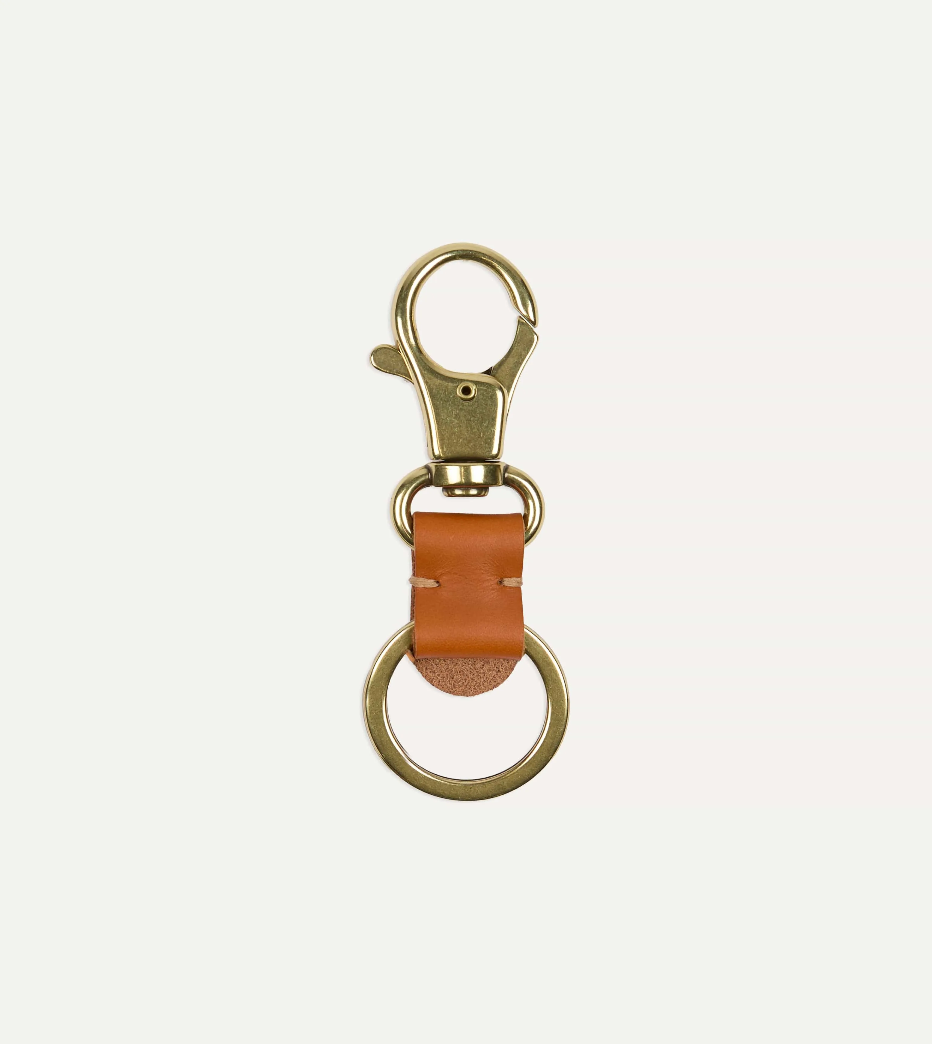 Il Bisonte Leather Key Clip sold by Drake's London product image thumbnail 2