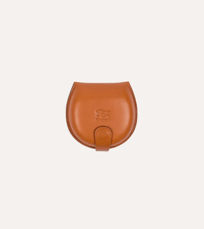 Il Bisonte Leather Coin Case sold by Drake's London
