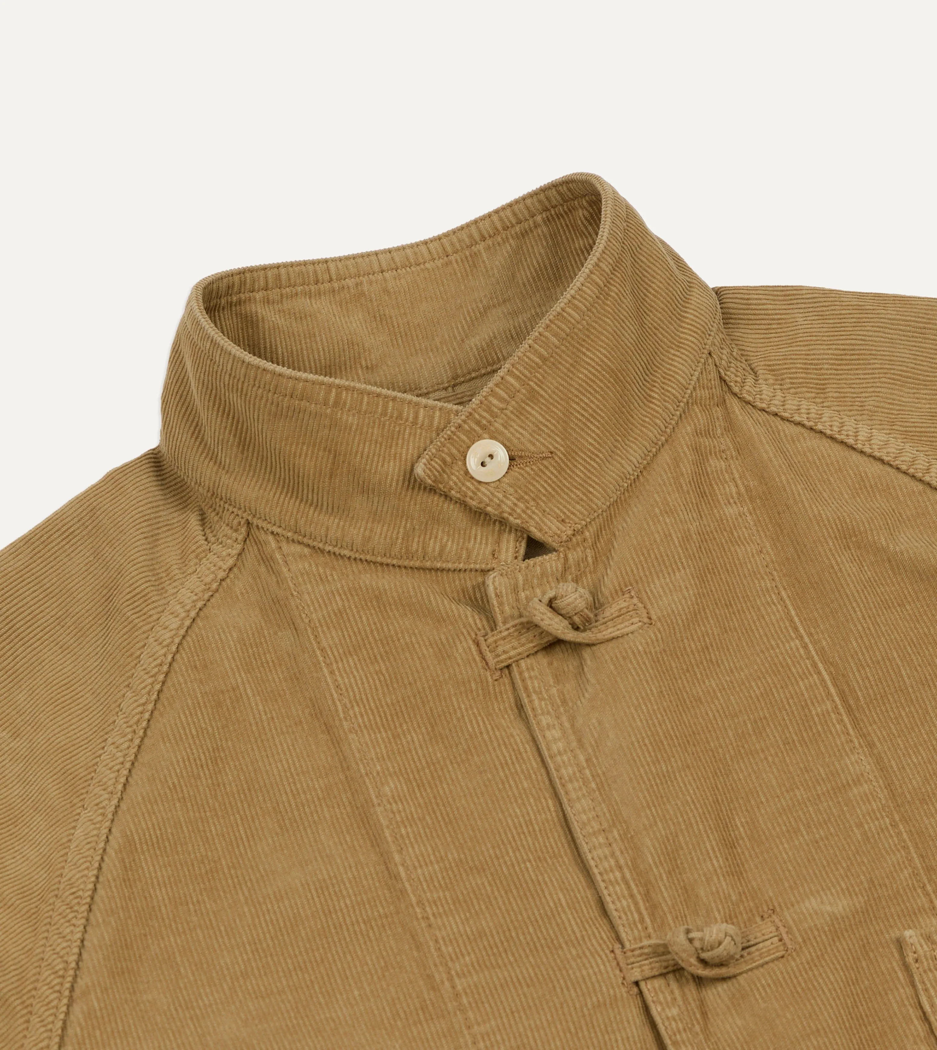 Sand Cotton Corduroy Artist Chore Jacket sold by Drake's London product image thumbnail 4