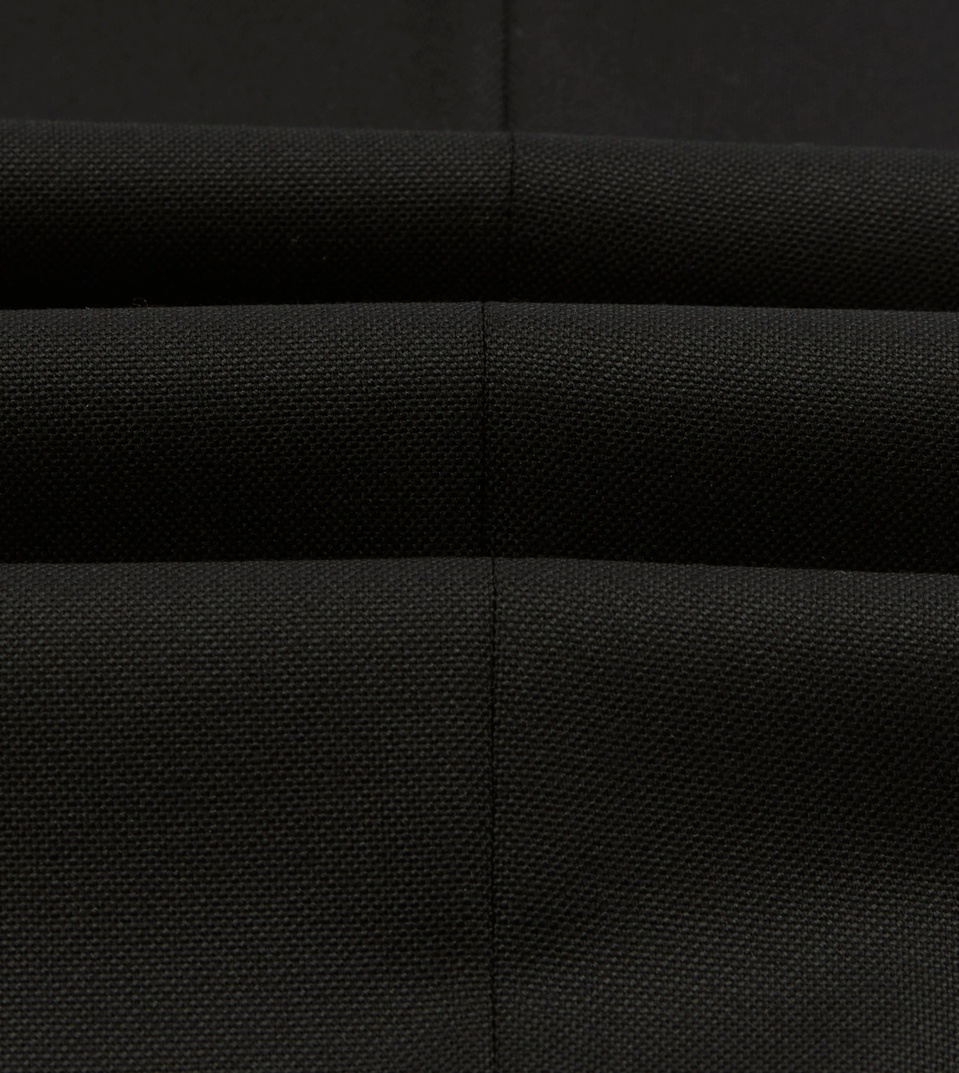 Black Fresco® Wool Single-Pleat Trouser sold by Drake's London product image thumbnail 2