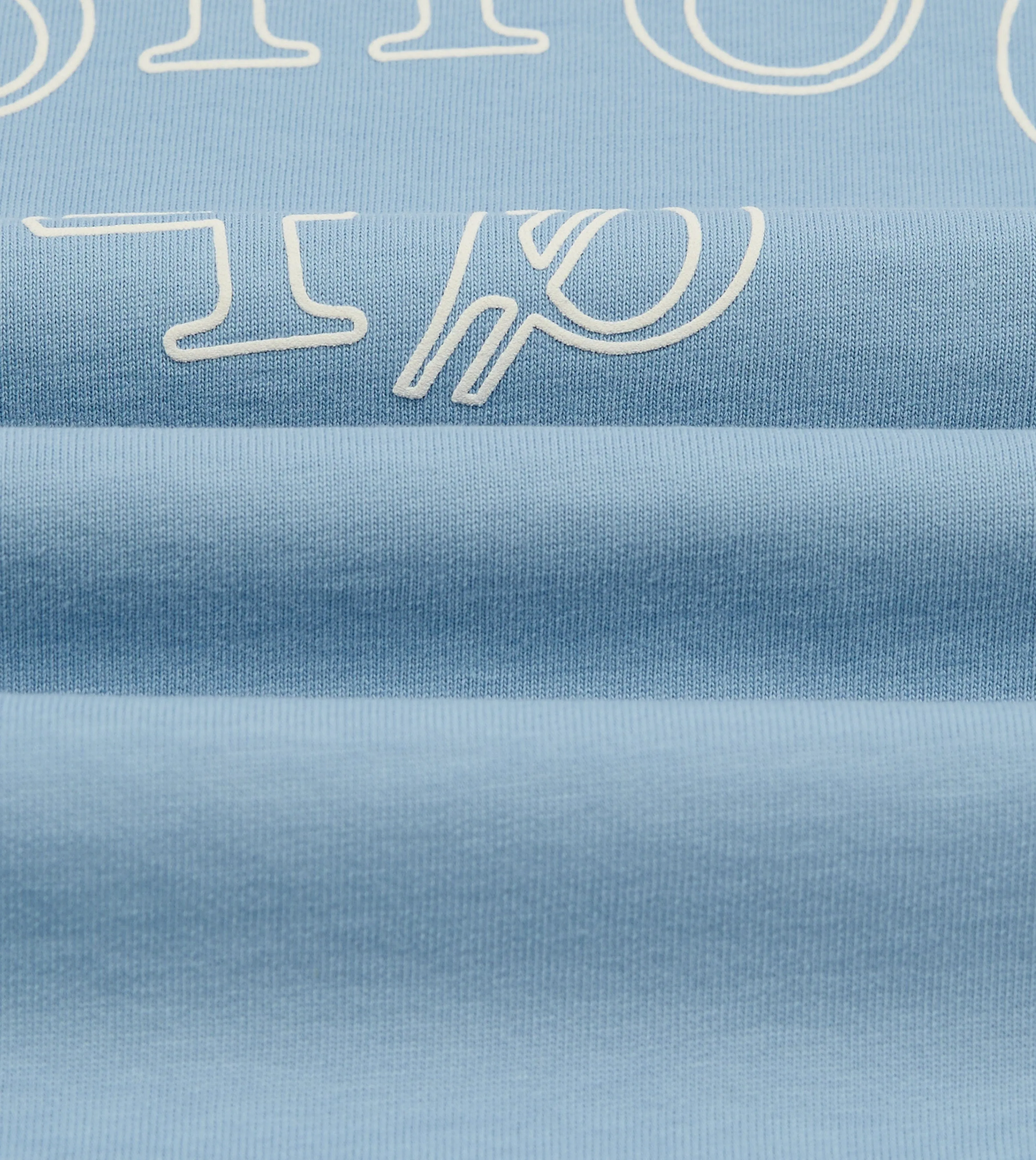 Blue ‘Shuck’ Print Short-Sleeve Hiking T-Shirt sold by Drake's London product image thumbnail 3