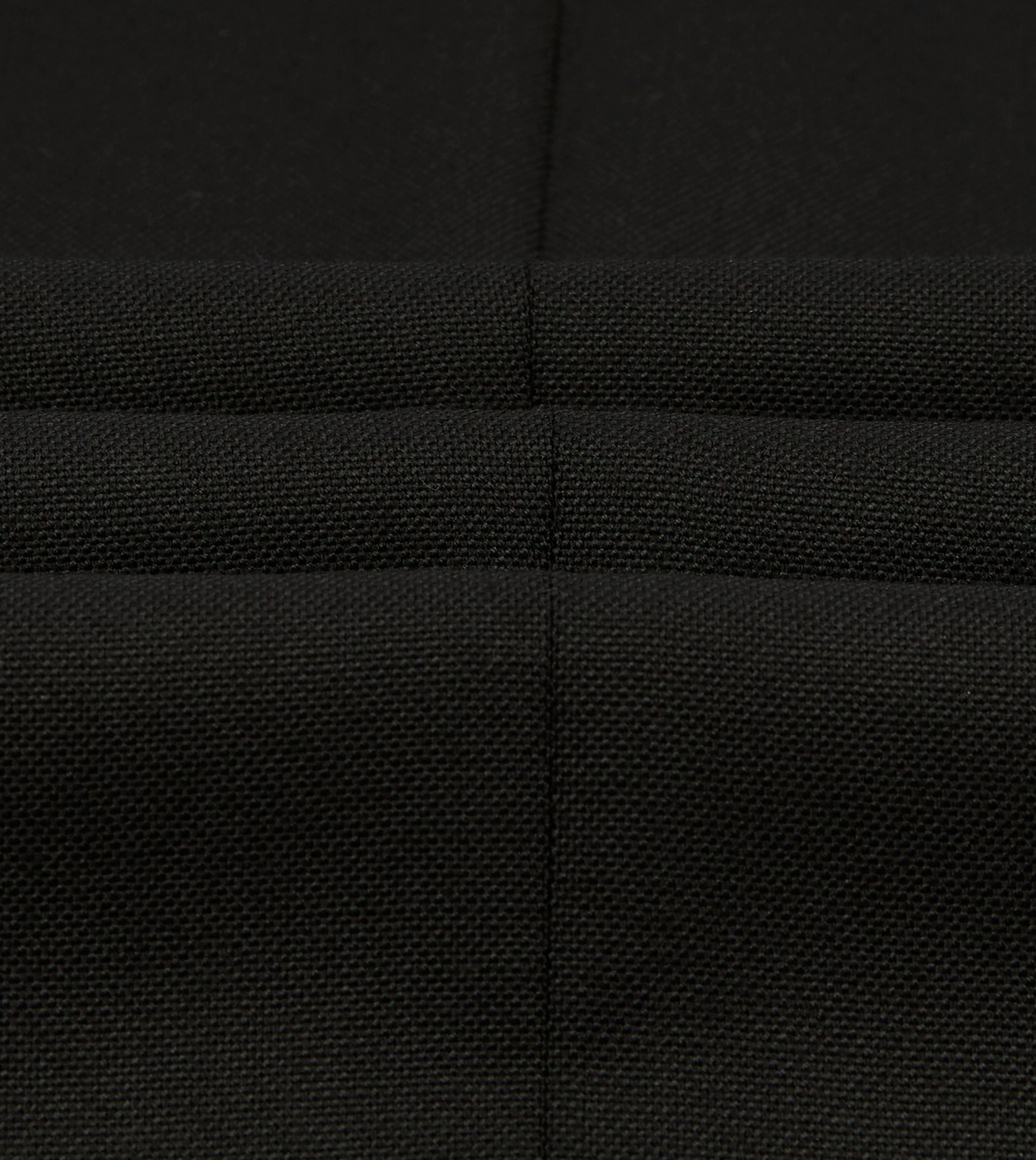 Black Fresco® Wool Double-Breasted Tailored Jacket sold by Drake's London product image thumbnail 2