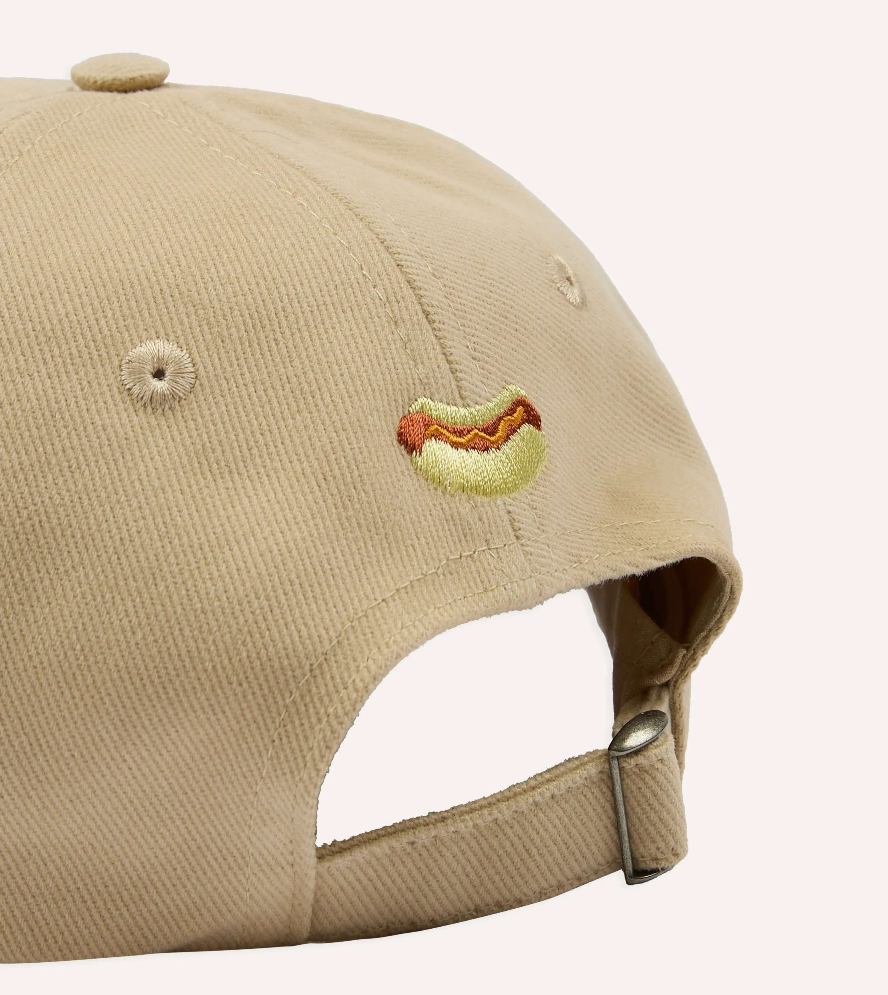 'Drake's Dogs' Cotton Twill Baseball Cap sold by Drake's London product image thumbnail 2