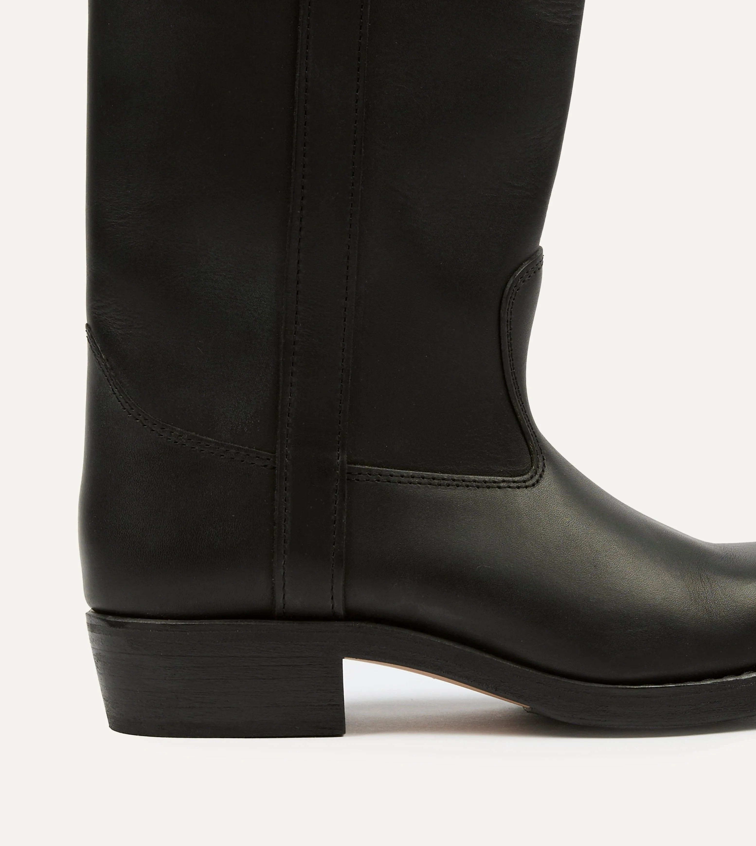 La Botte Gardiane Camarguaise Black Leather Boots sold by Drake's London product image thumbnail 3