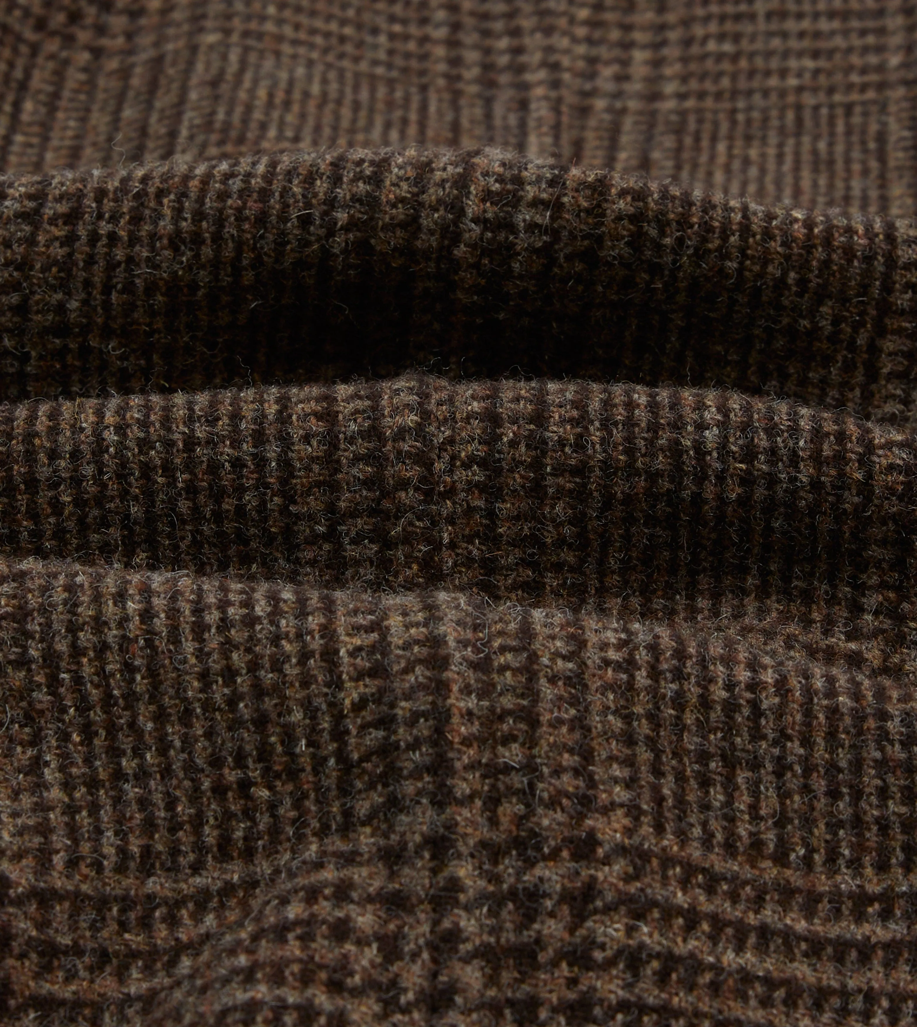 Dark Brown Prince of Wales Check Tweed Games Blazer Mk. VII sold by Drake's London product image thumbnail 2