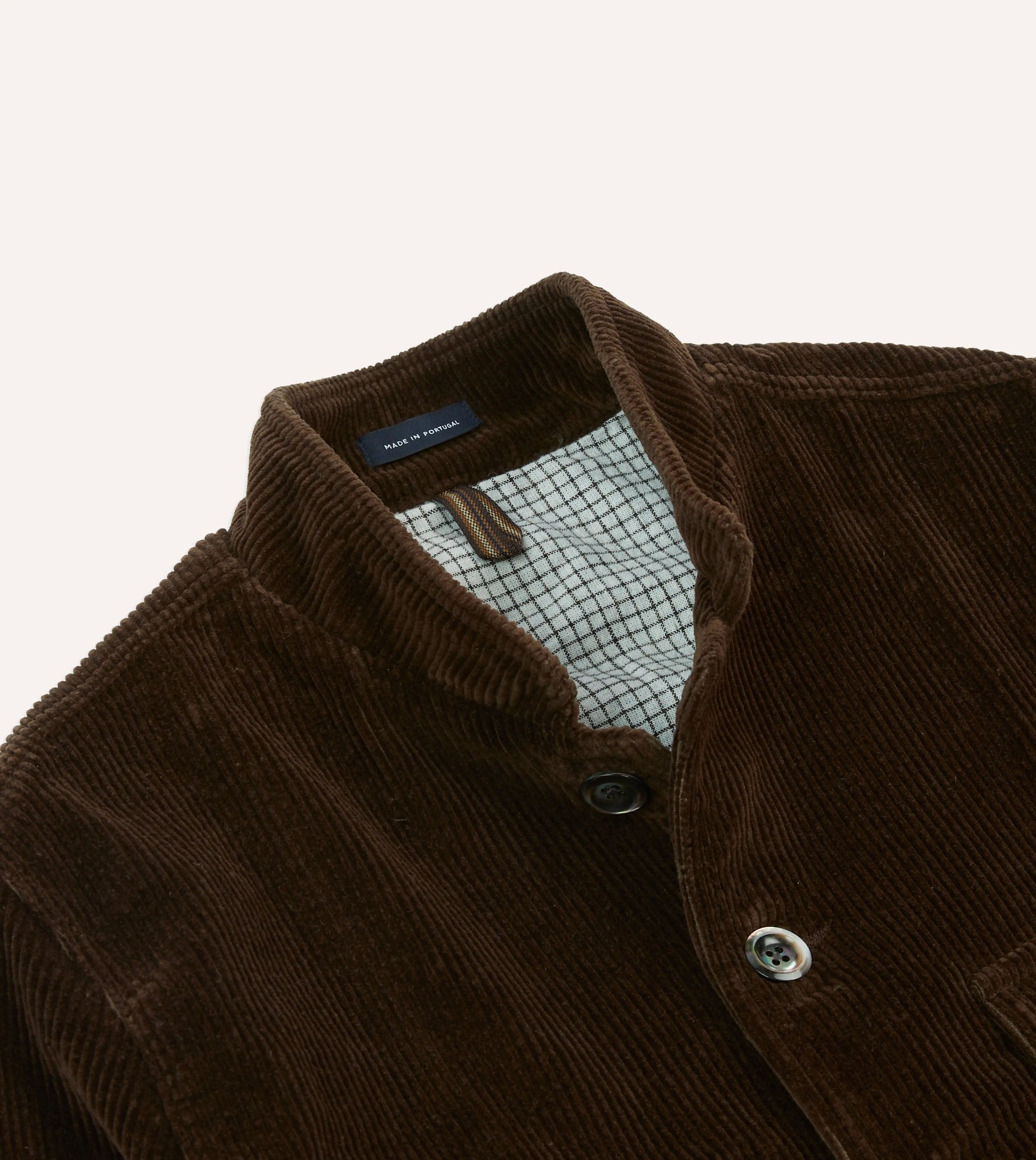 Brown Corduroy Forestière Jacket sold by Drake's London product image thumbnail 3
