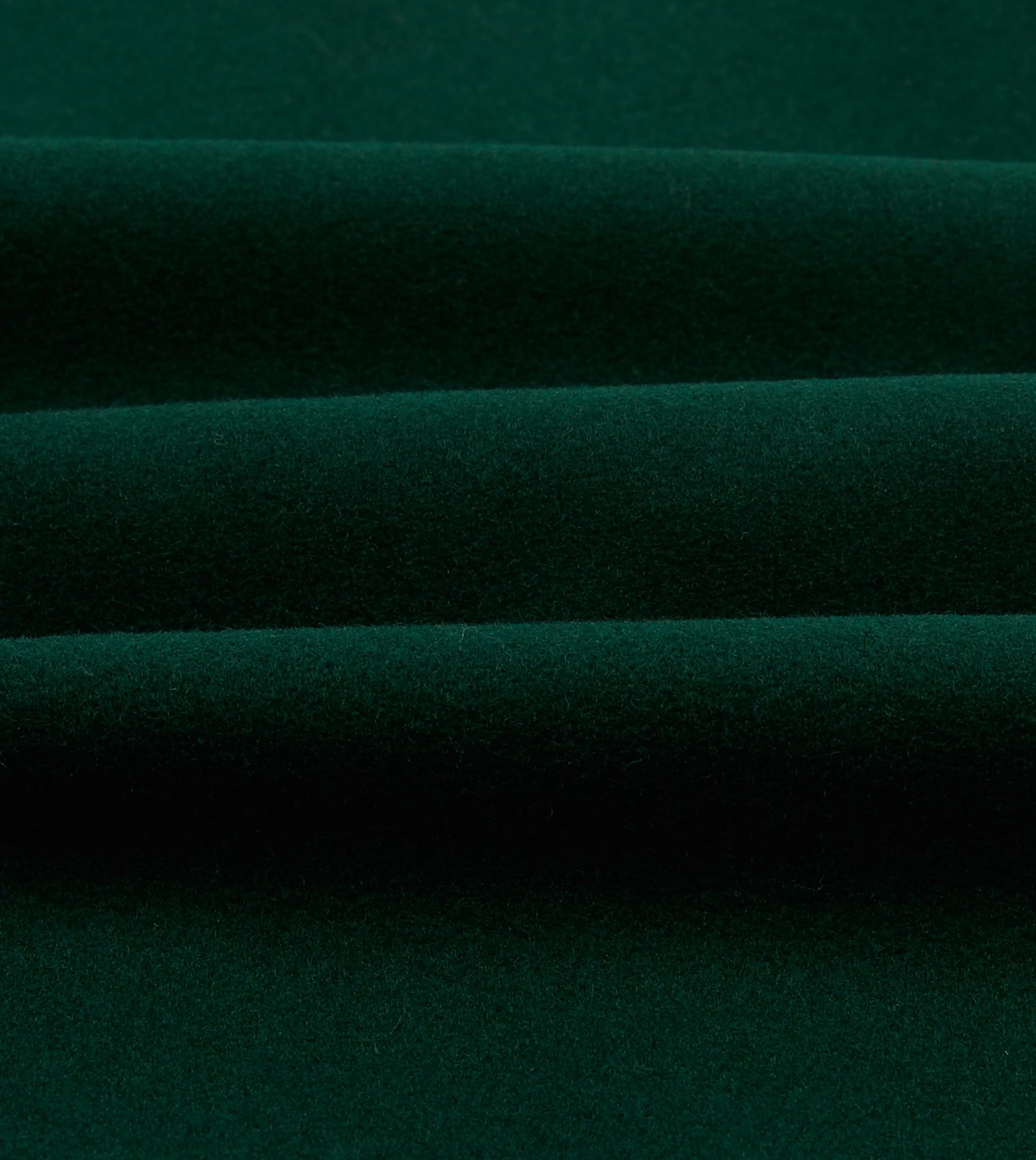 Green Wool Four-Pocket Camp Collar Work Shirt sold by Drake's London product image thumbnail 2