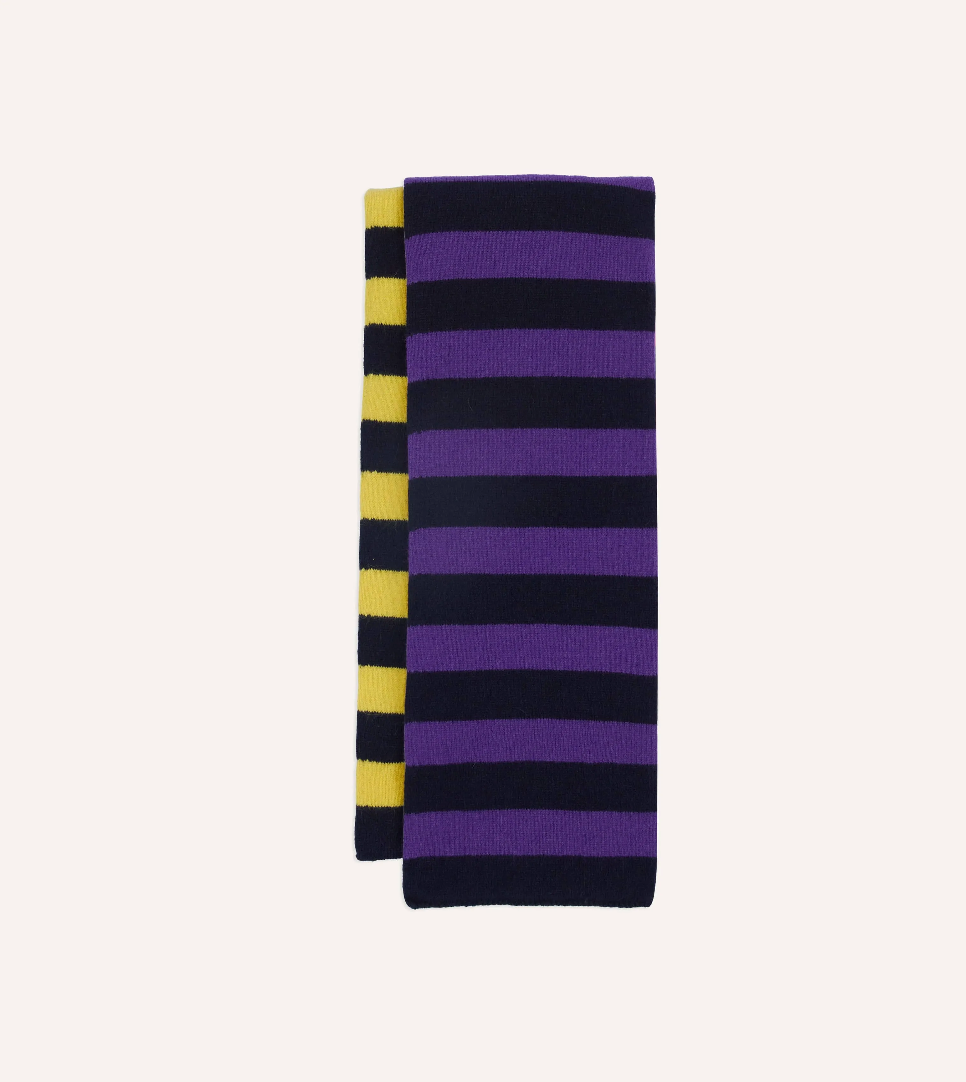 Multi Stripe Geelongora Tubular Scarf sold by Drake's London