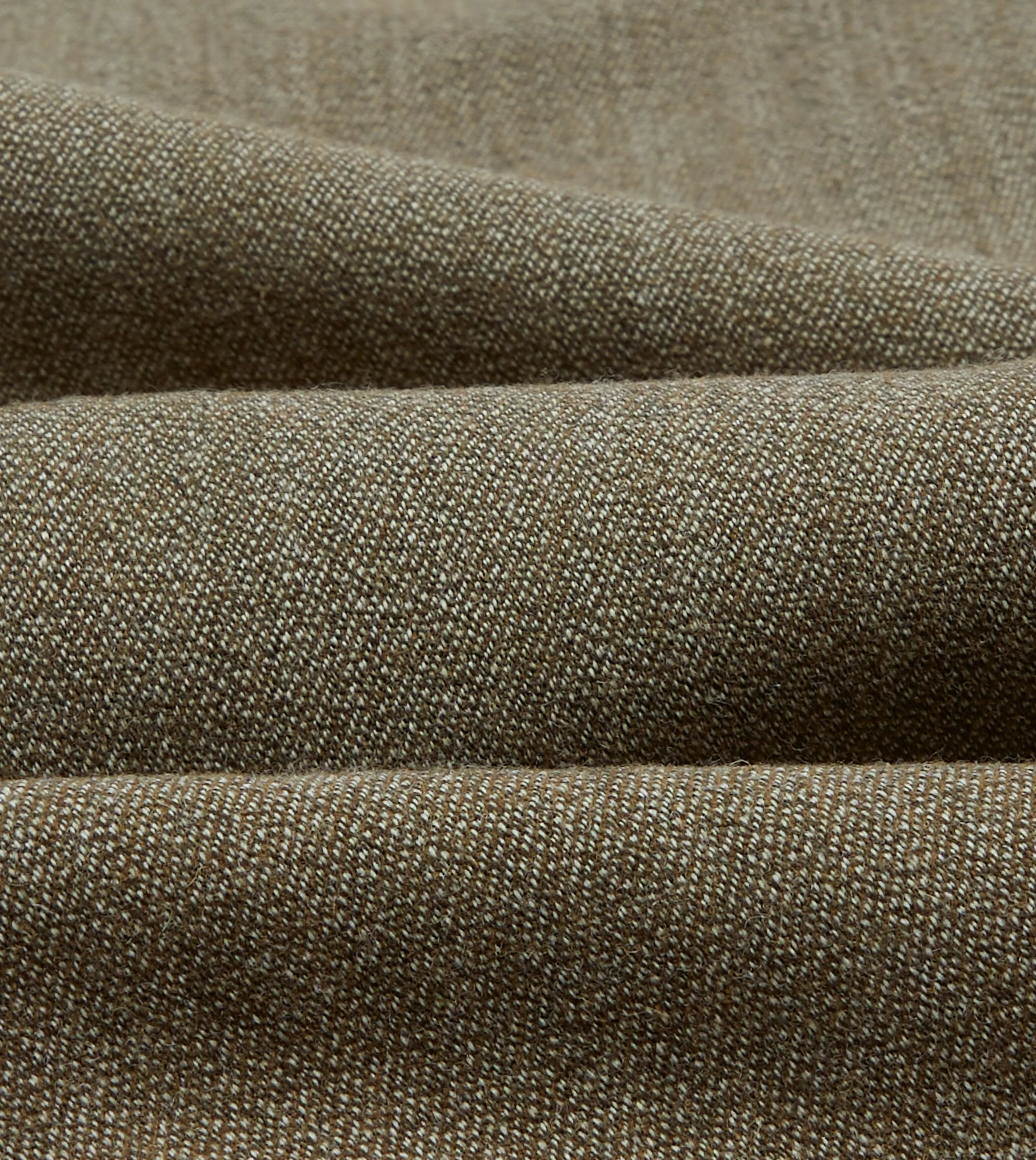 Green Keeper's Tweed Wool Raglan Coat sold by Drake's London product image thumbnail 2