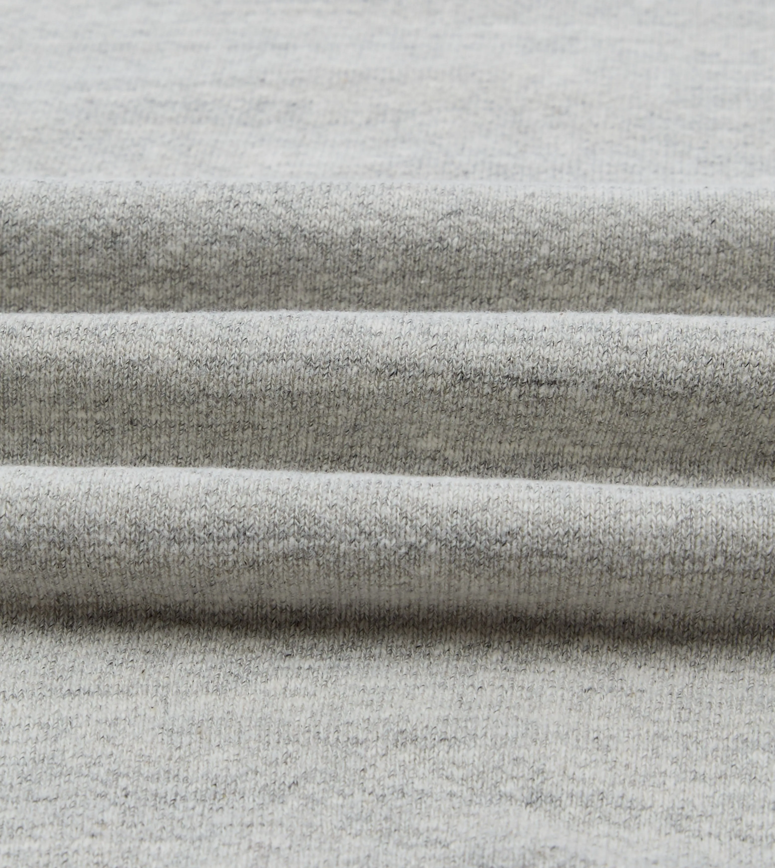 Grey Melange Cotton Sweatshirt sold by Drake's London product image thumbnail 2