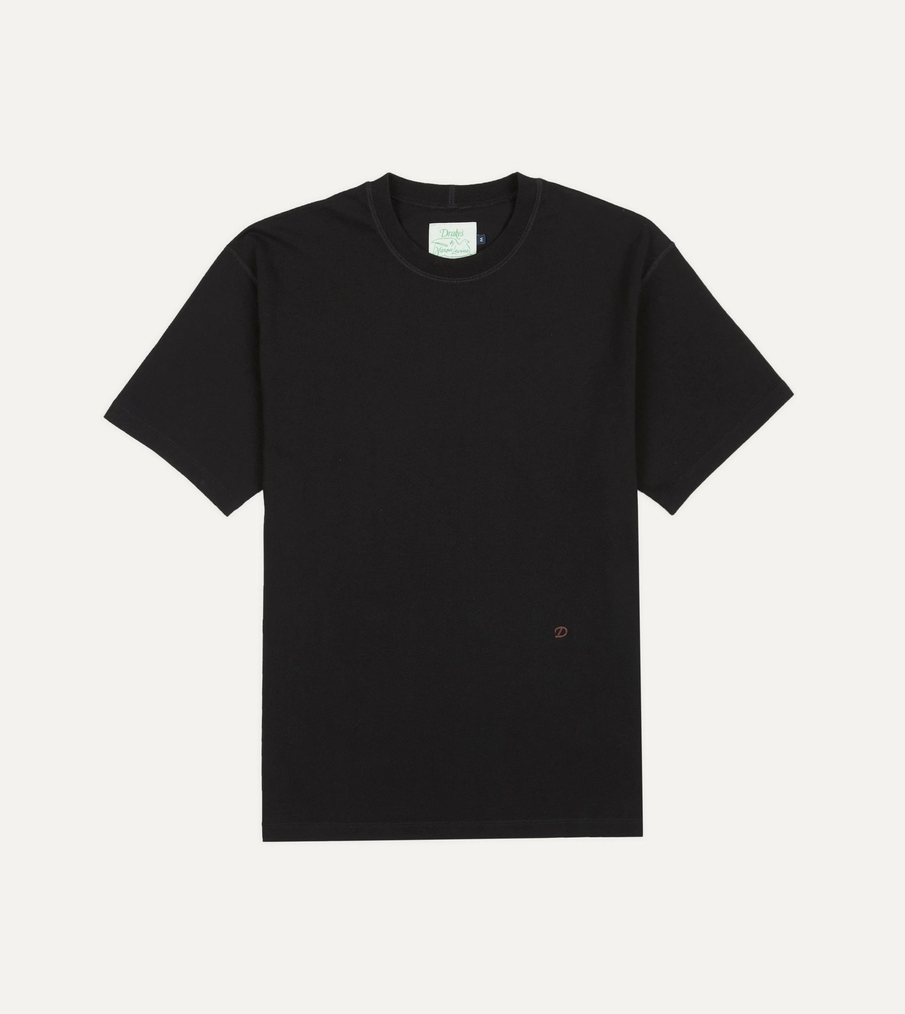 Drake's by A. Levine Doodle Print Short-Sleeve Hiking T-Shirt sold by Drake's London product image thumbnail 2