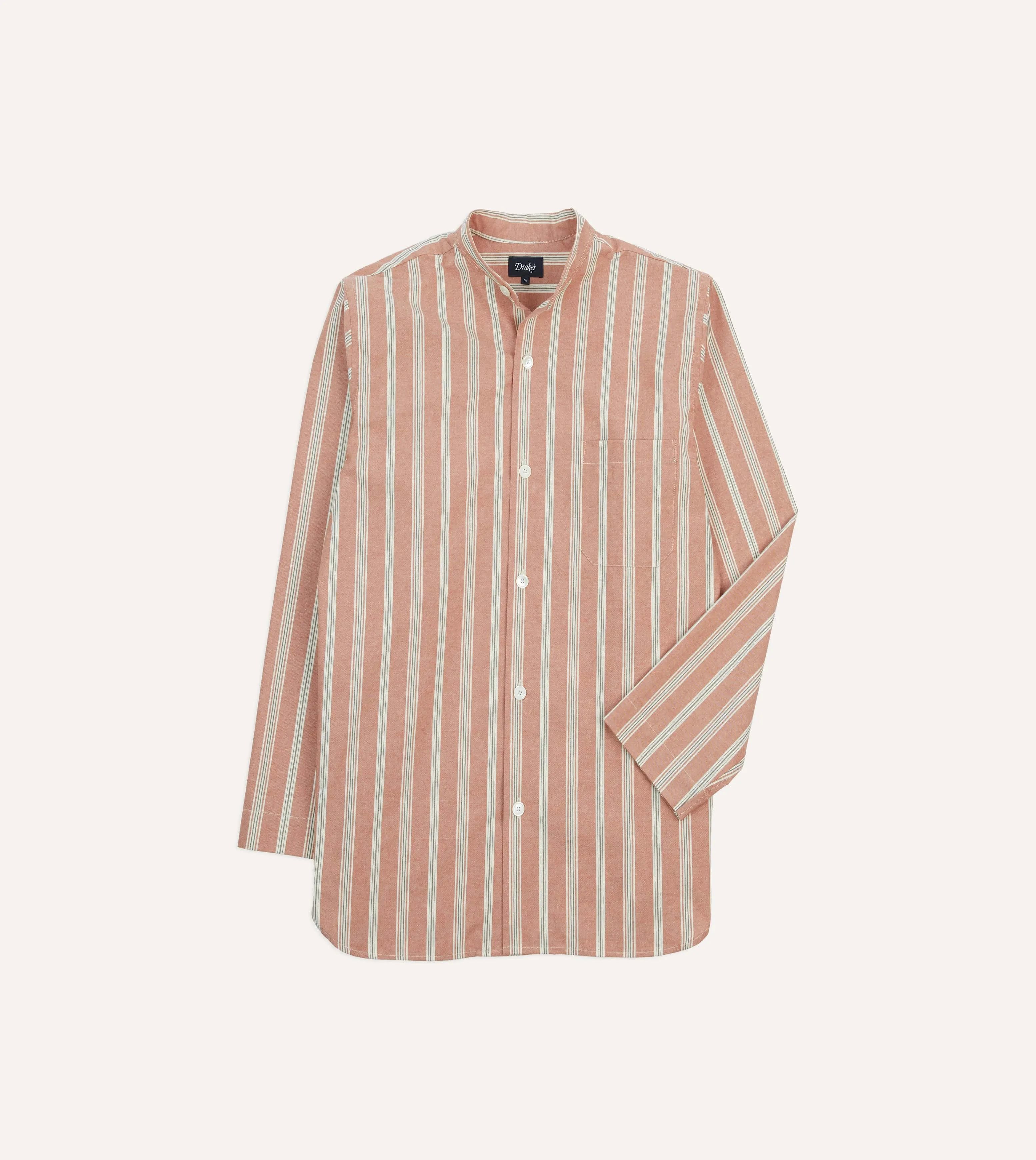 Red Stripe Cotton Pyjama Set sold by Drake's London product image thumbnail 3