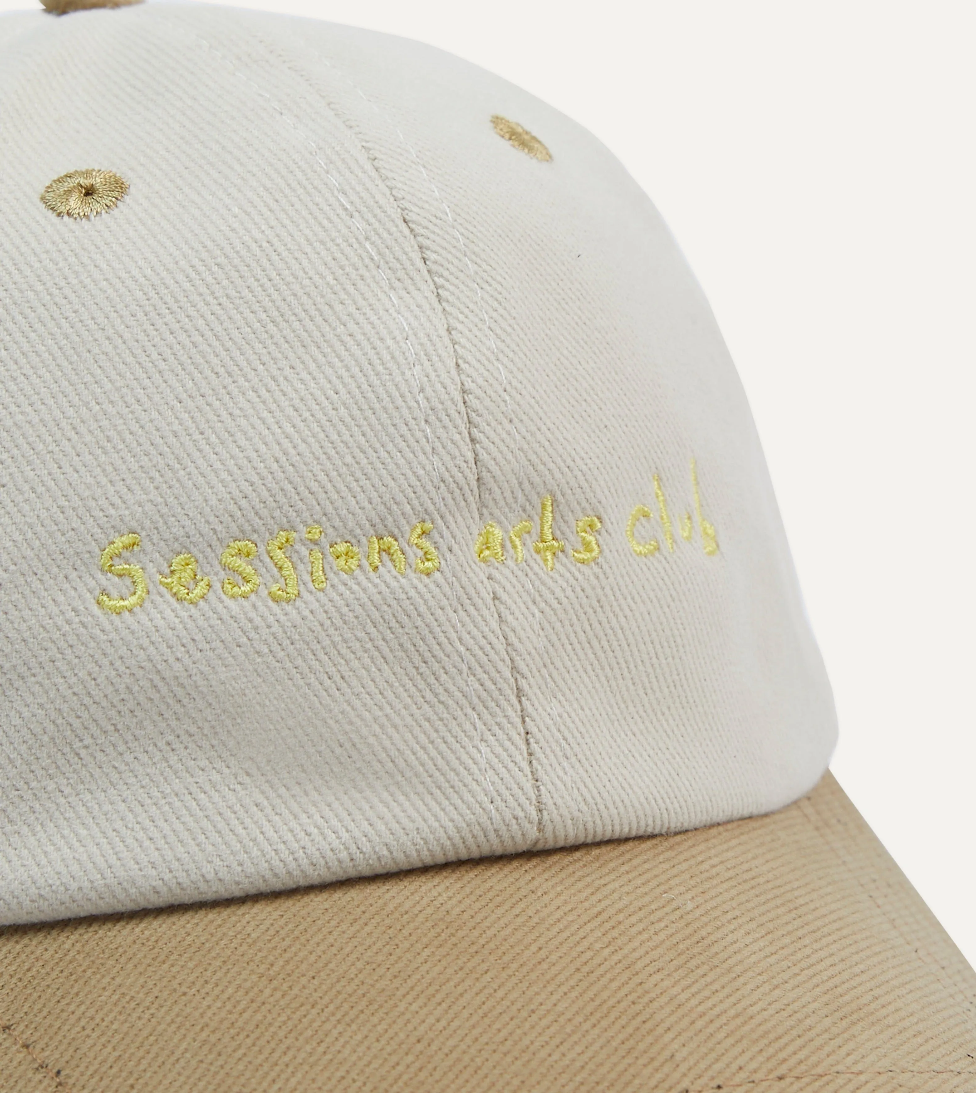 'Sessions Arts Club' Baseball Cap sold by Drake's London product image thumbnail 3
