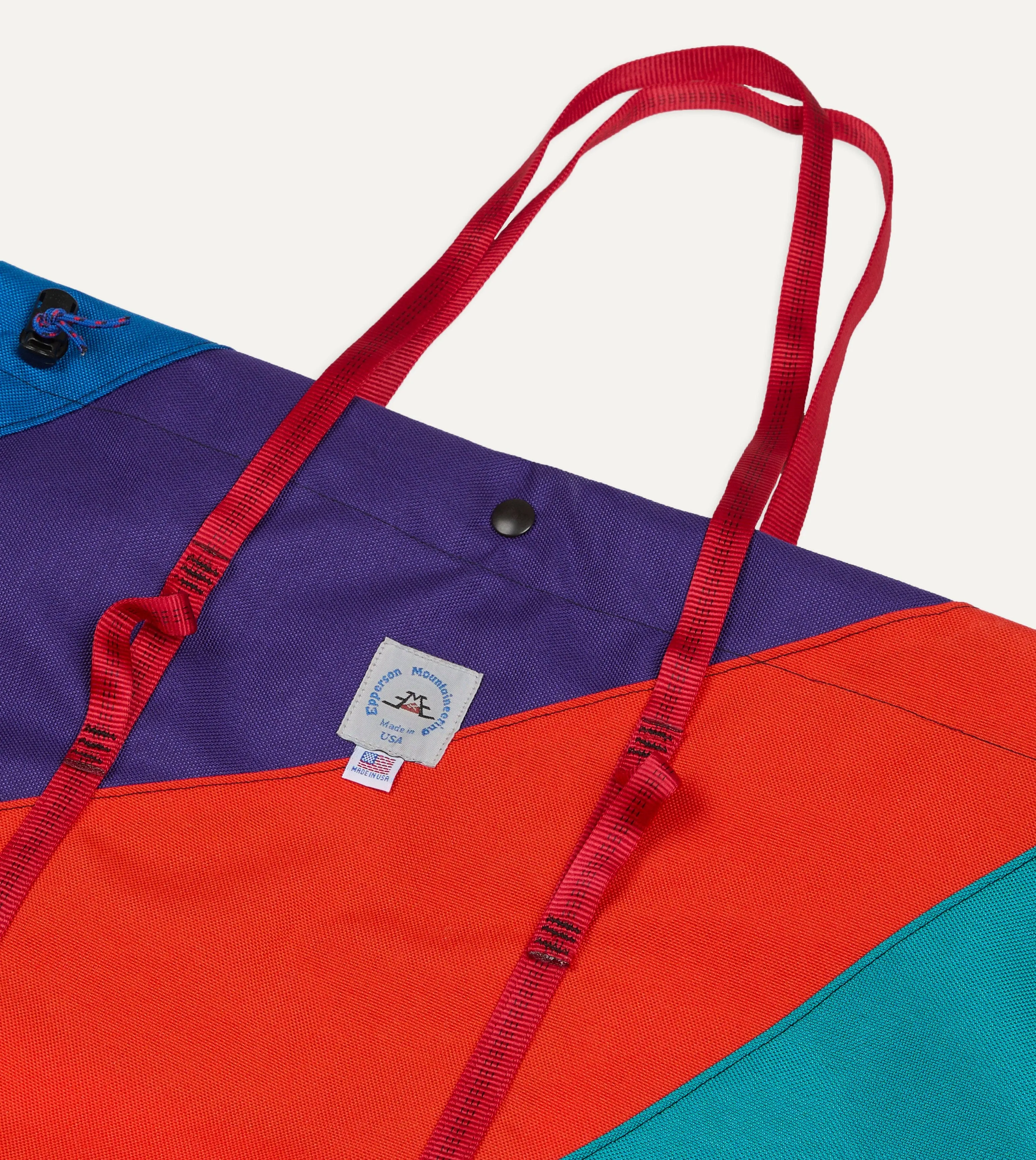 Epperson Mountaineering Teal Multicoloured Leisure Tote sold by Drake's London product image thumbnail 5
