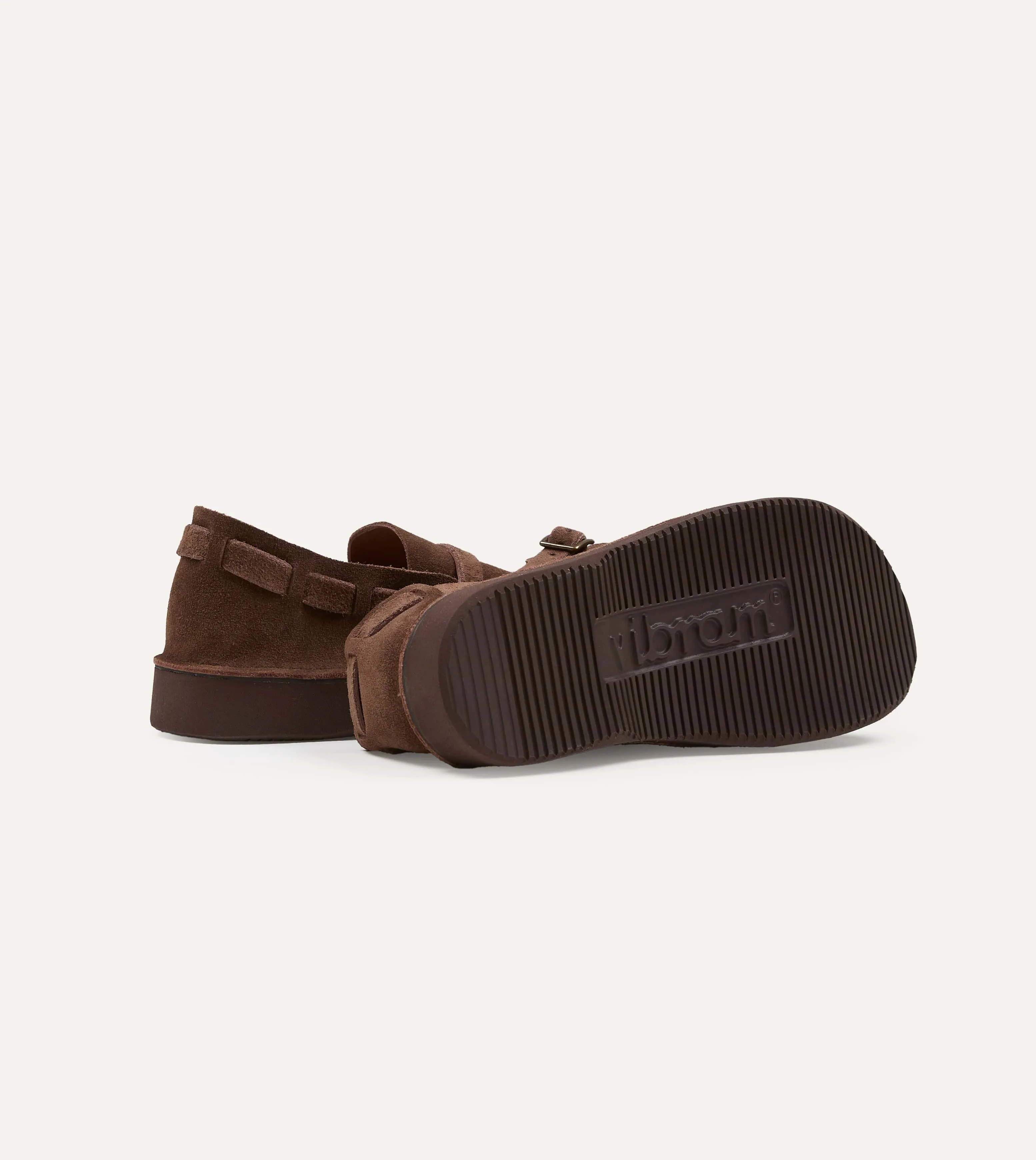 Aurora for Drake's Middle English Brown Roughout Leather Shoe sold by Drake's London product image thumbnail 2