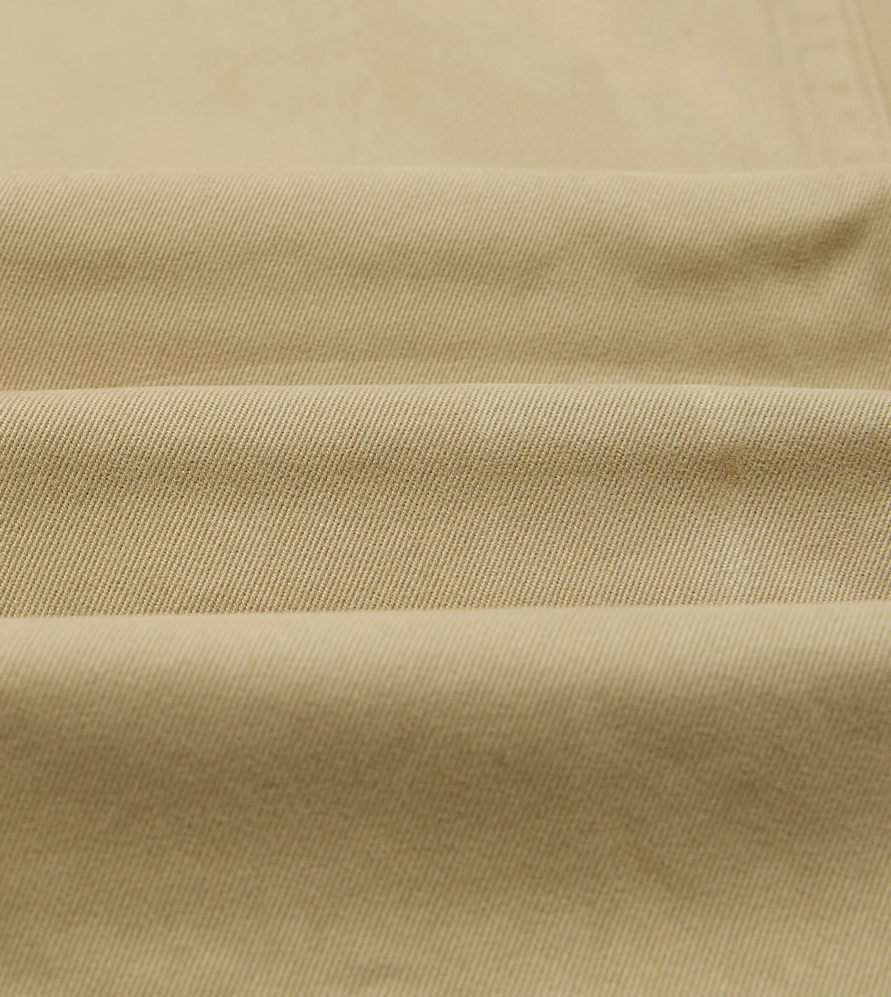 Sand Heavy Cotton Flat Front Chino sold by Drake's London product image thumbnail 2