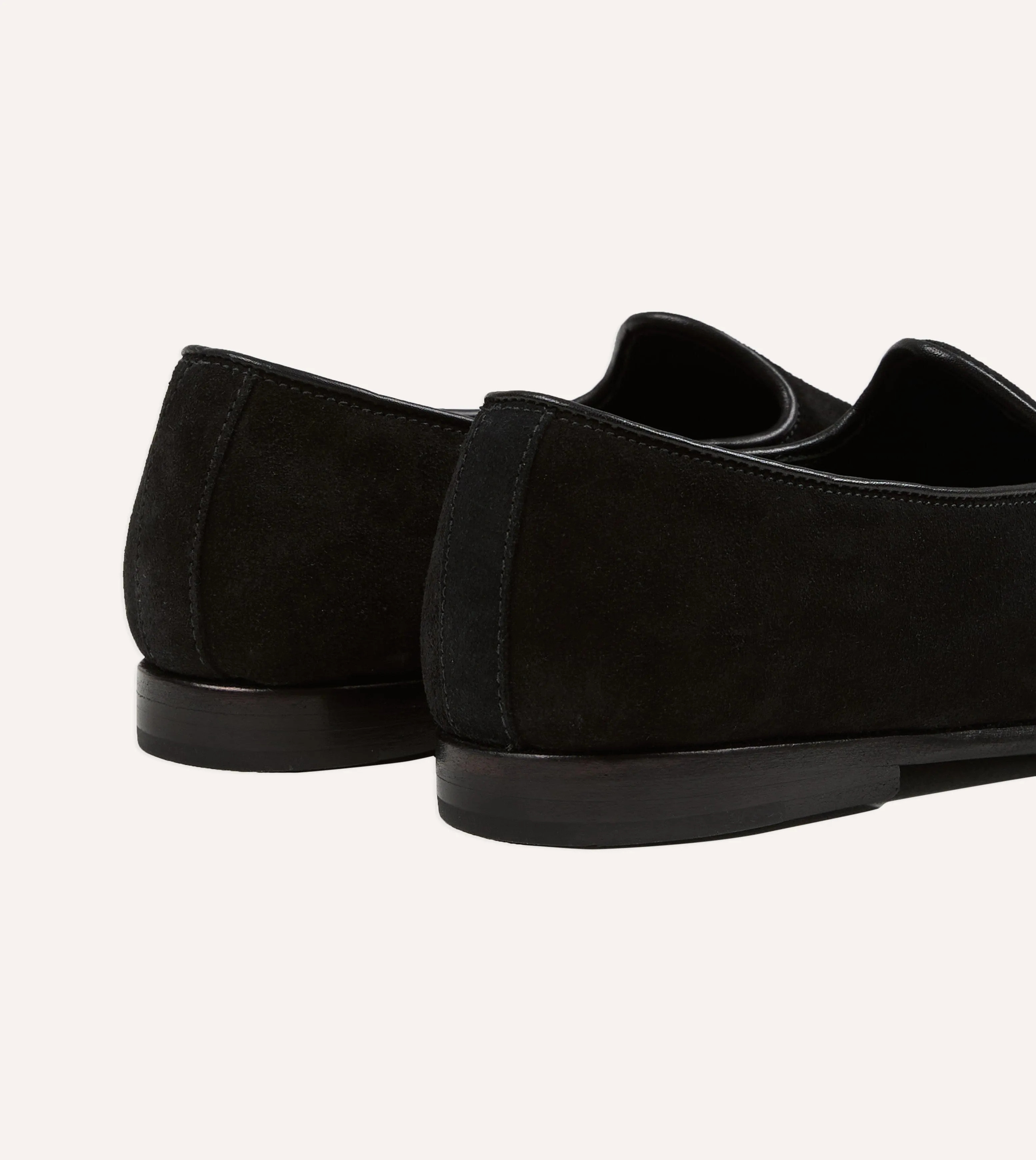 Sabah for Drake's Black Suede Bolo Shoe sold by Drake's London product image thumbnail 5