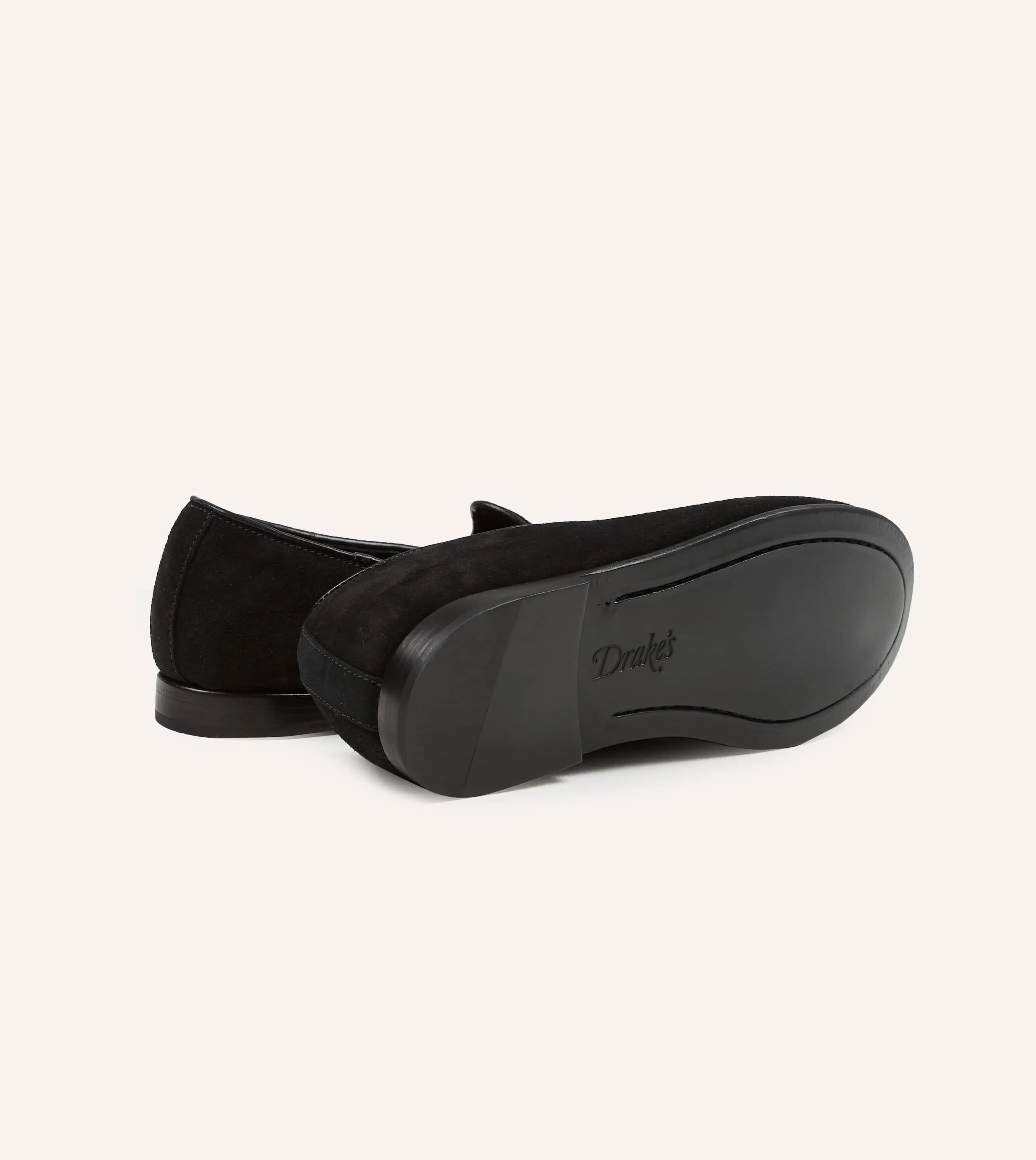 Sabah for Drake's Black Suede Bolo Shoe sold by Drake's London product image thumbnail 2