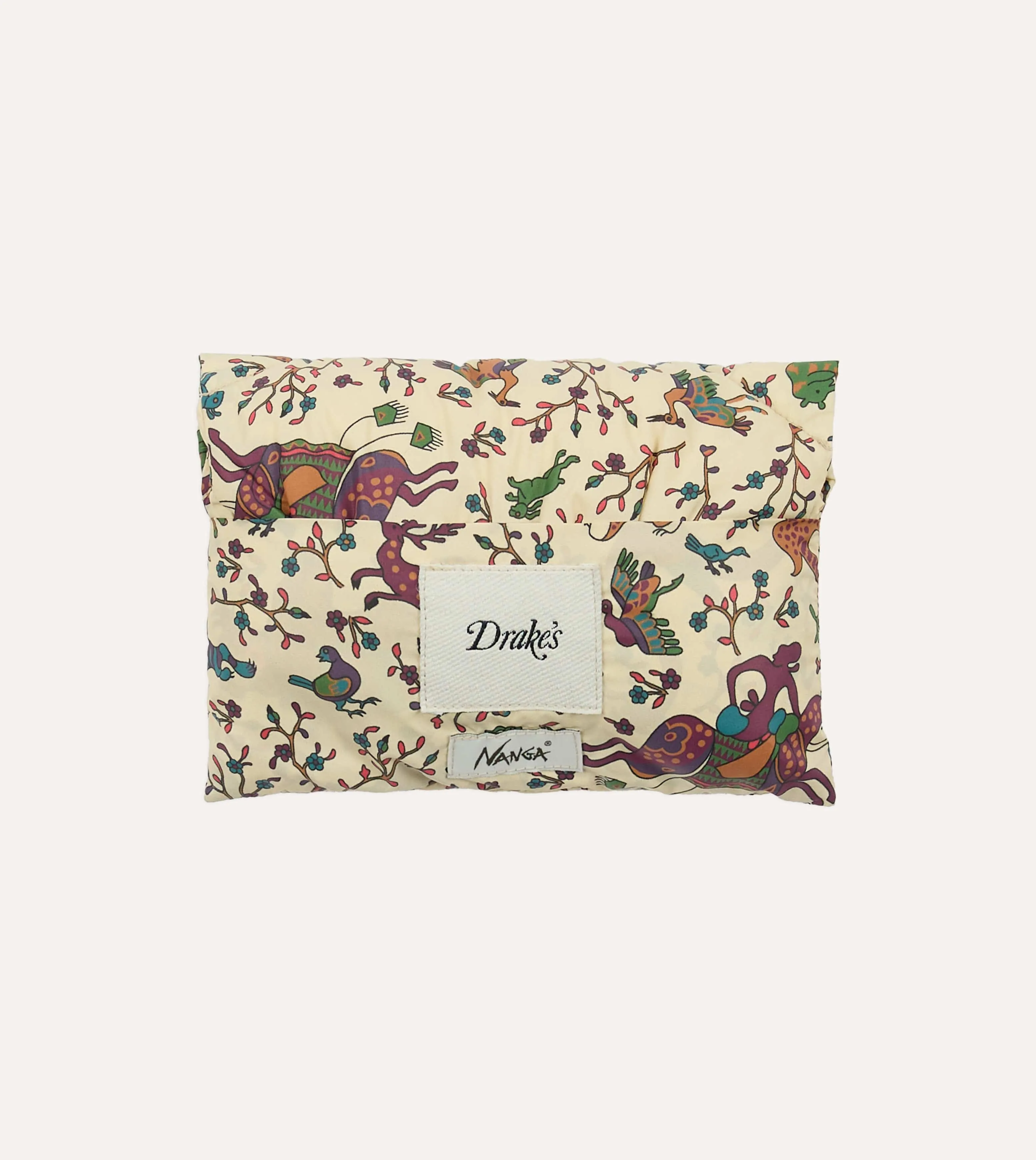 Drake’s by Nanga Quilted Scarf sold by Drake's London product image thumbnail 2