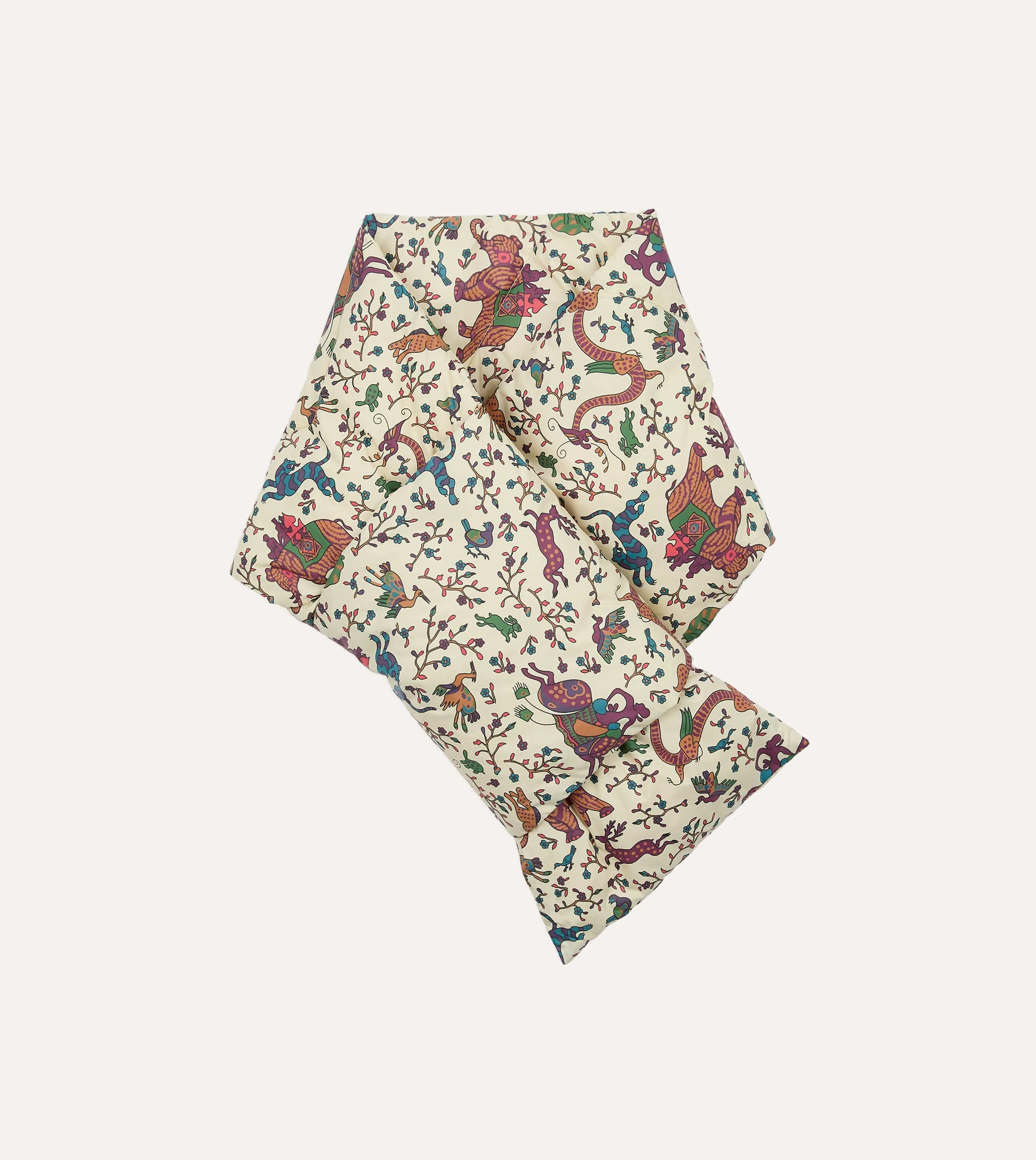 Drake’s by Nanga Quilted Scarf sold by Drake's London product image thumbnail 4