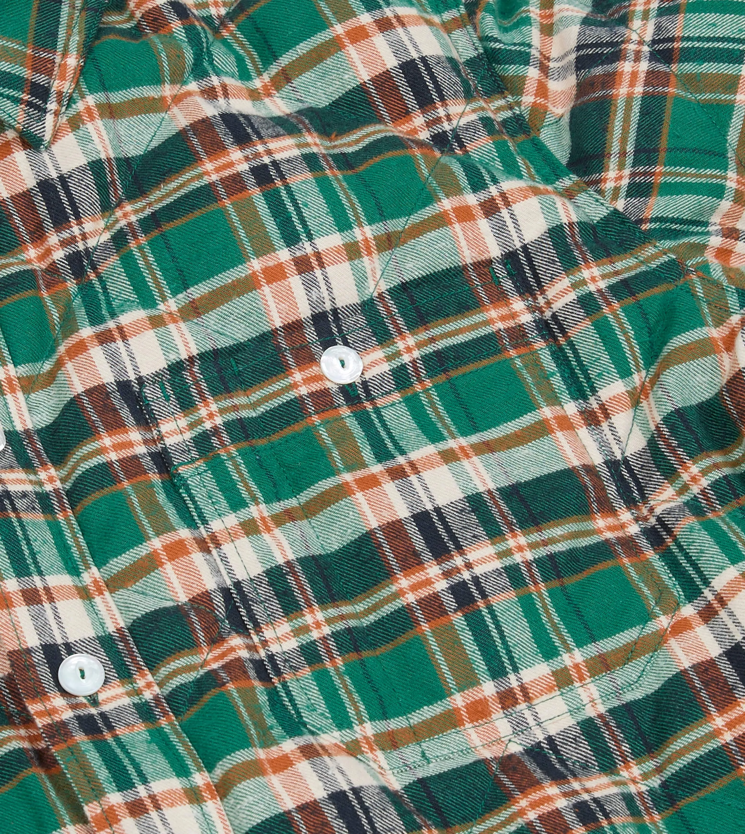 Drake's by Nanga Quilted Work Shirt sold by Drake's London product image thumbnail 4