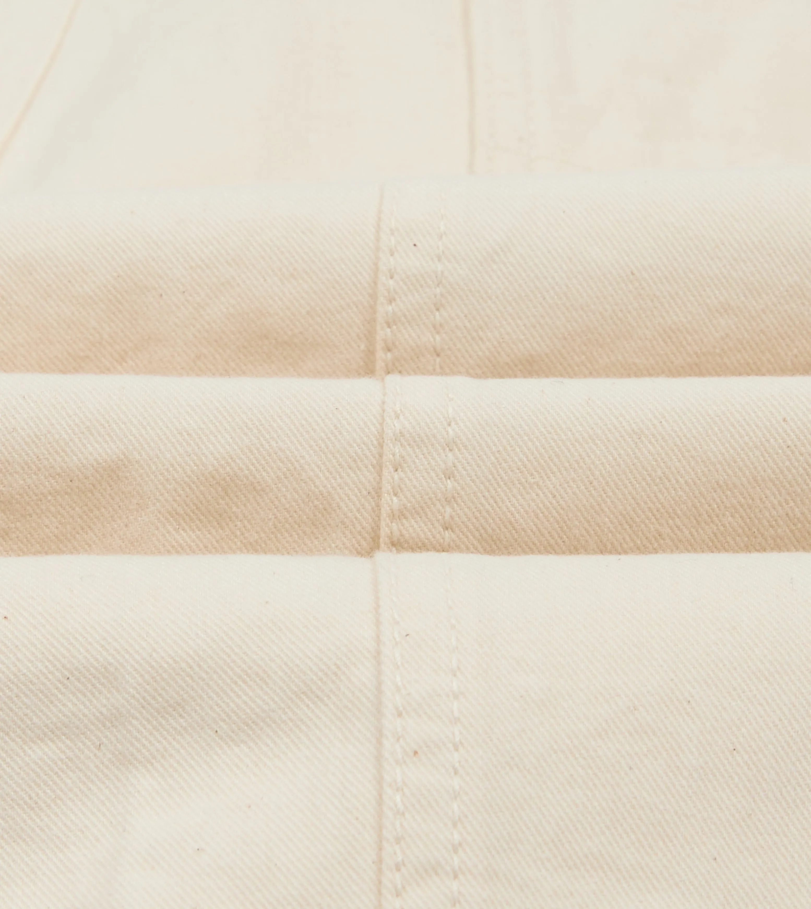 Ecru Cotton Twill Fatigue Trouser sold by Drake's London product image thumbnail 2