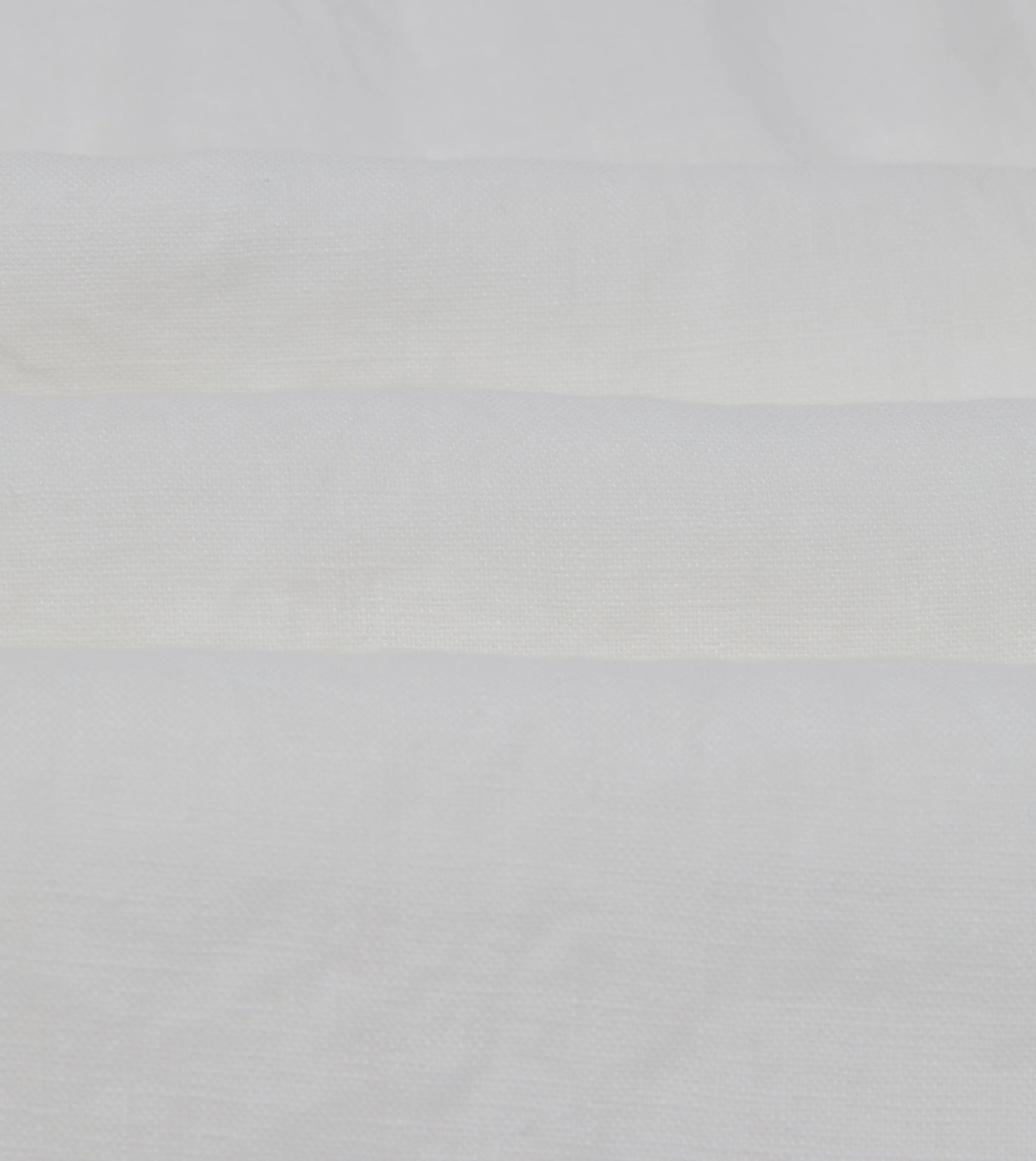 White Linen Mandarin Collar Shirt sold by Drake's London product image thumbnail 2