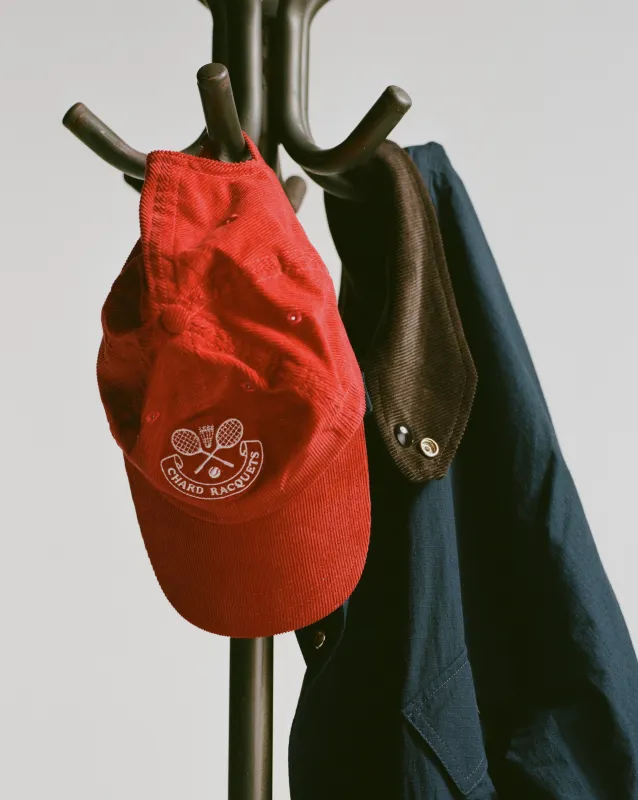 Chard Racquets Corduroy Baseball Cap sold by Drake's London