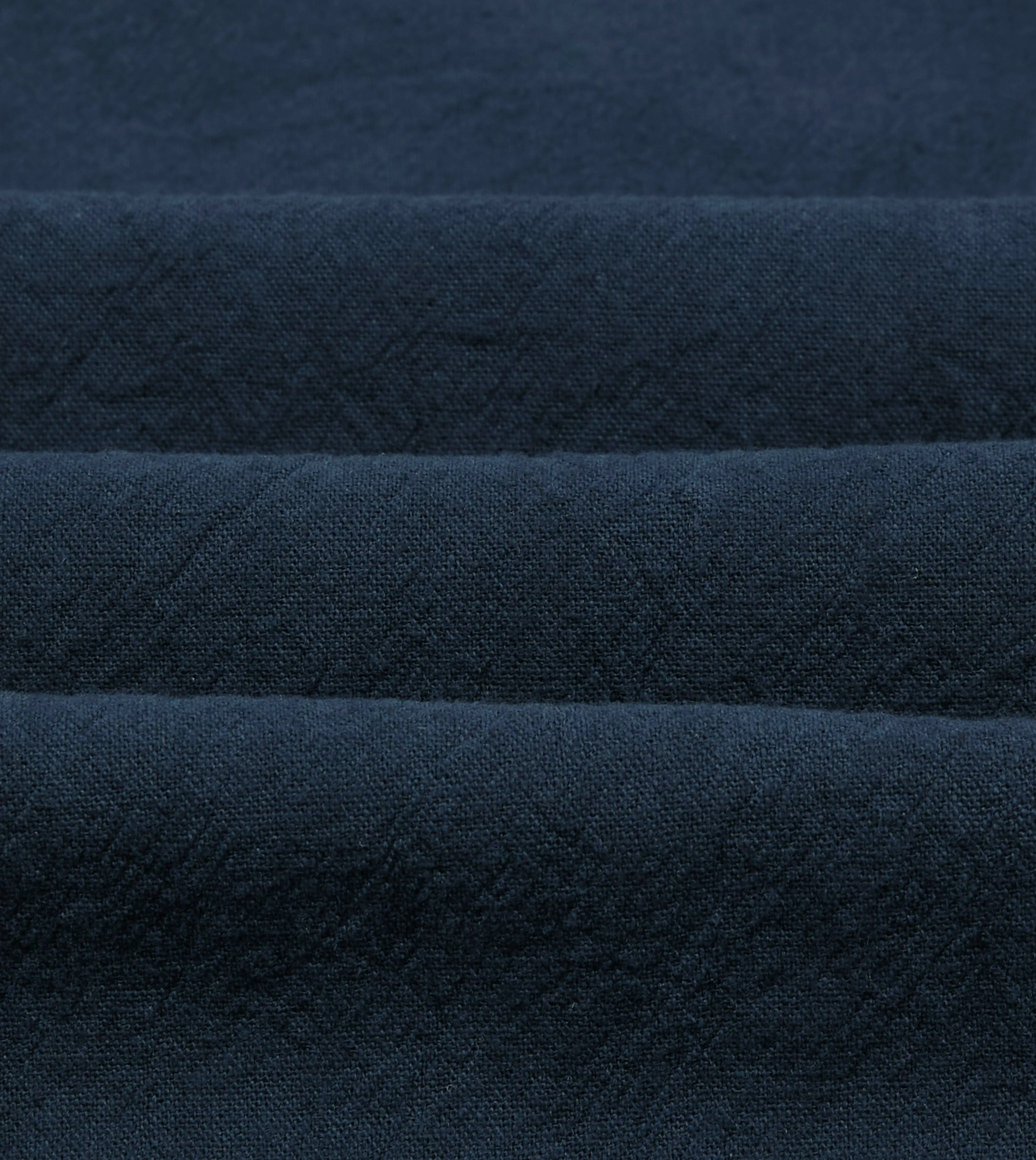 Navy Cotton-Linen Raglan Work Coat sold by Drake's London product image thumbnail 2