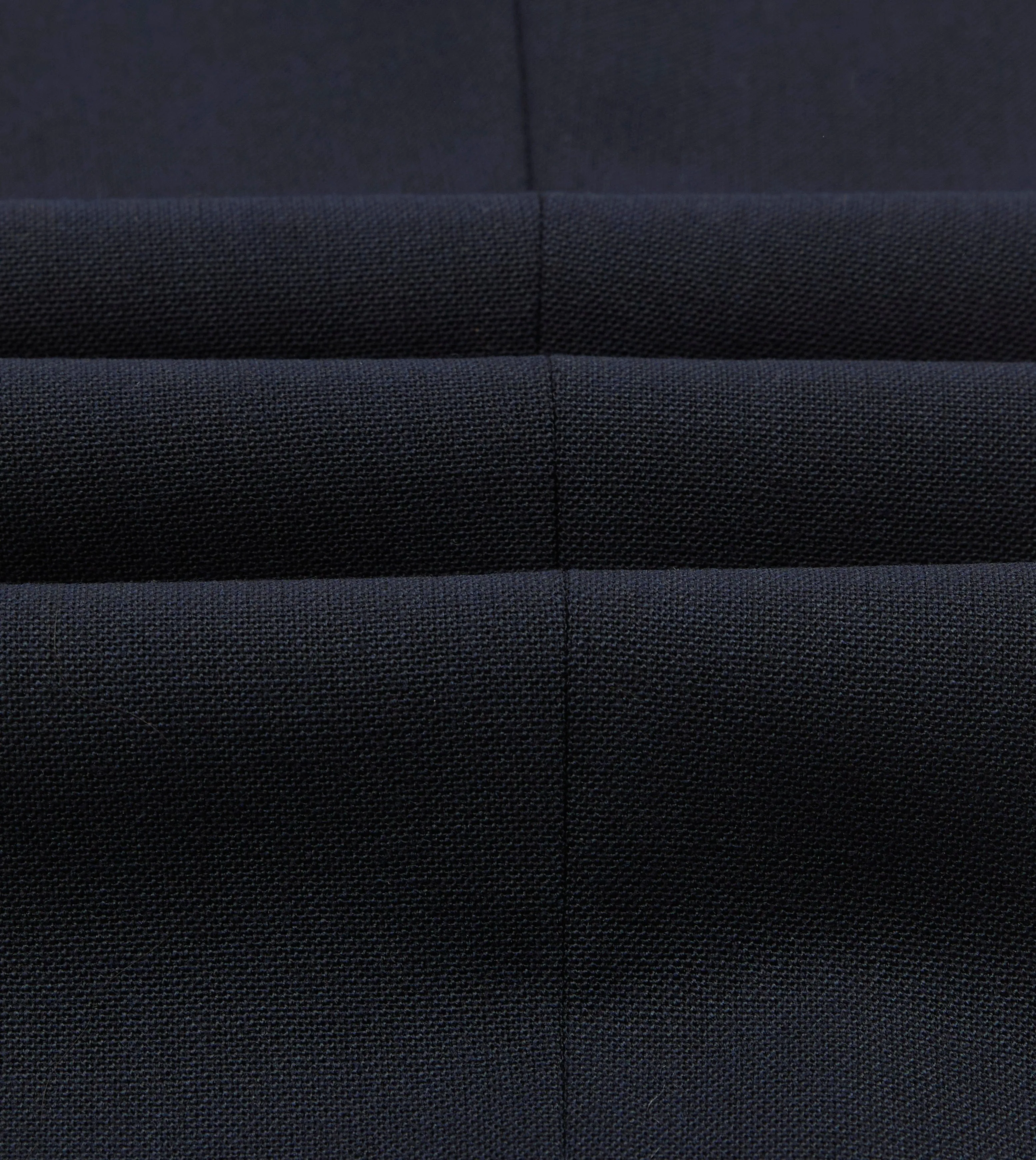 Navy Fresco® Wool Single Pleat Trouser sold by Drake's London product image thumbnail 2