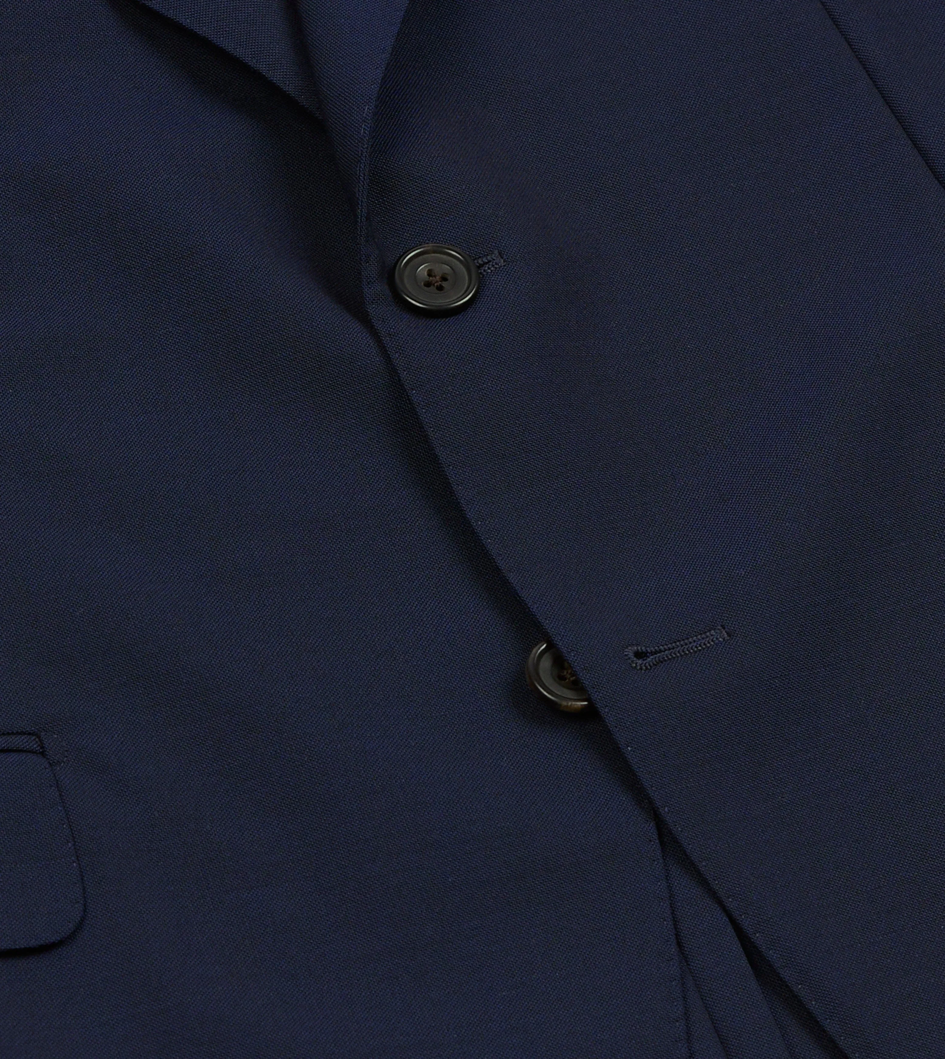 Light Navy Fresco Lite® Wool Tailored Jacket sold by Drake's London product image thumbnail 5