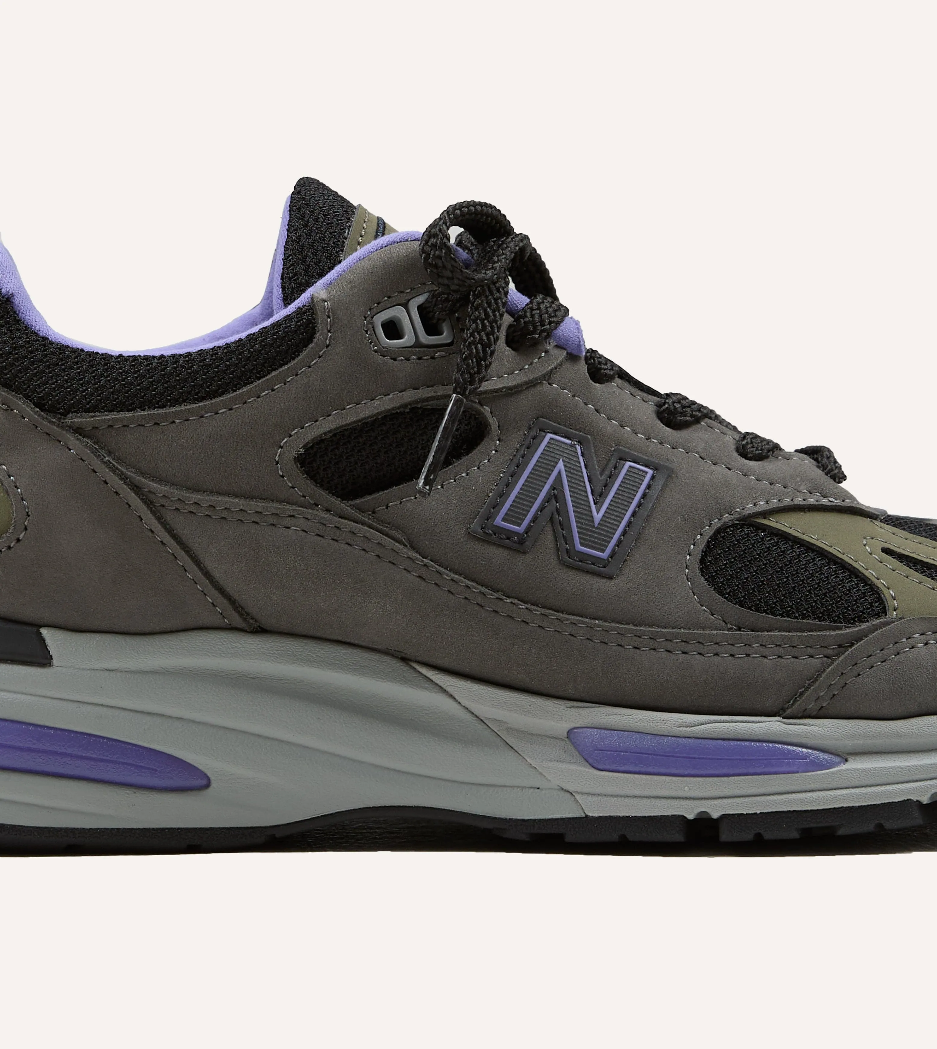 New Balance ‘Iconic Influences’ Magnet Black Made in UK 991v2 Trainers sold by Drake's London product image thumbnail 3