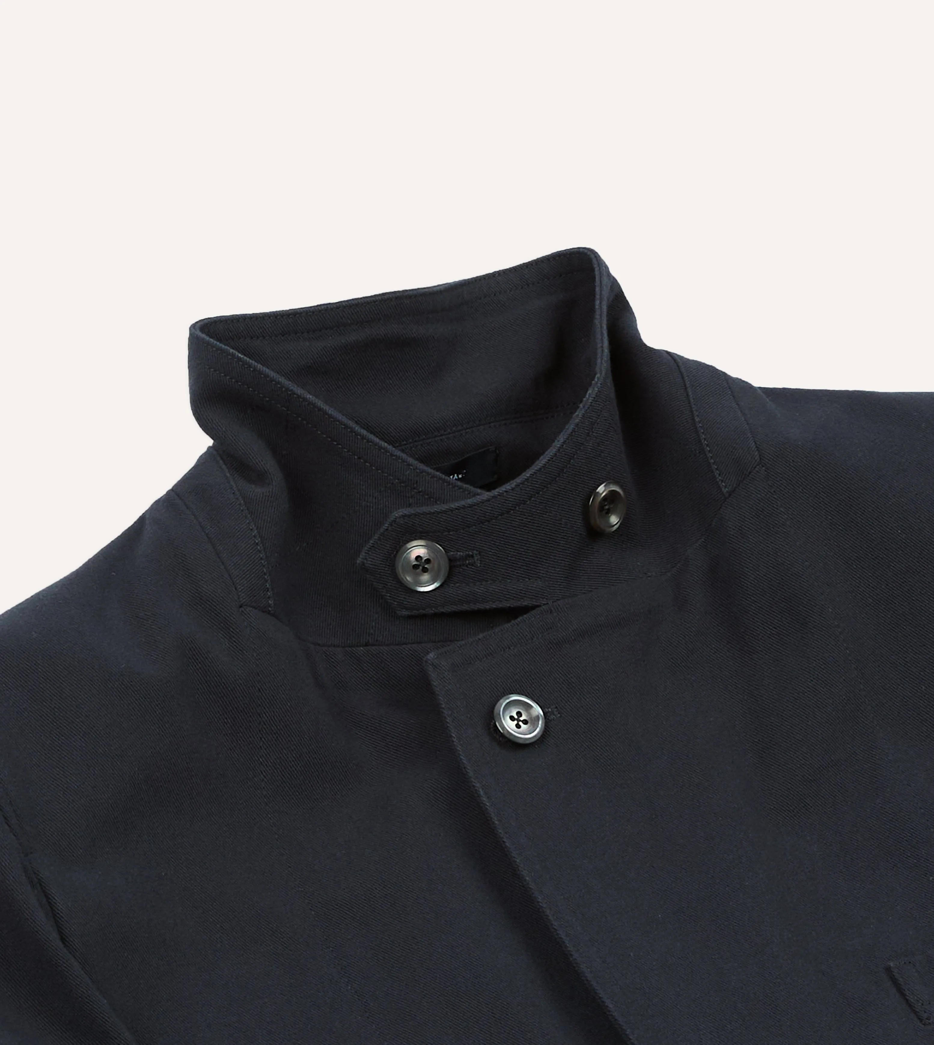 Navy Cotton Twill Field Games Blazer sold by Drake's London product image thumbnail 5