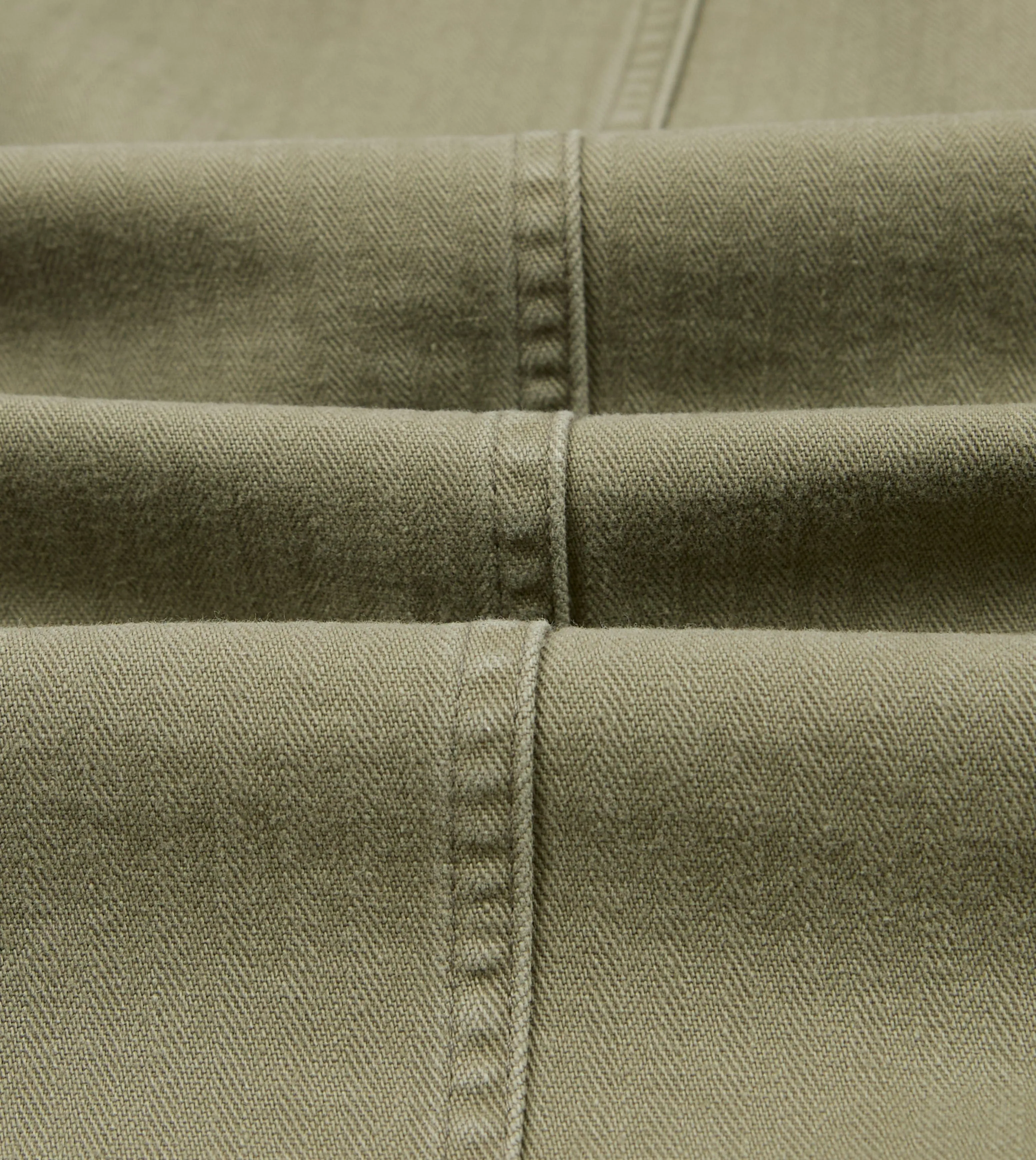 Olive Herringbone Twill Cotton Games Blazer Mk. I sold by Drake's London product image thumbnail 4