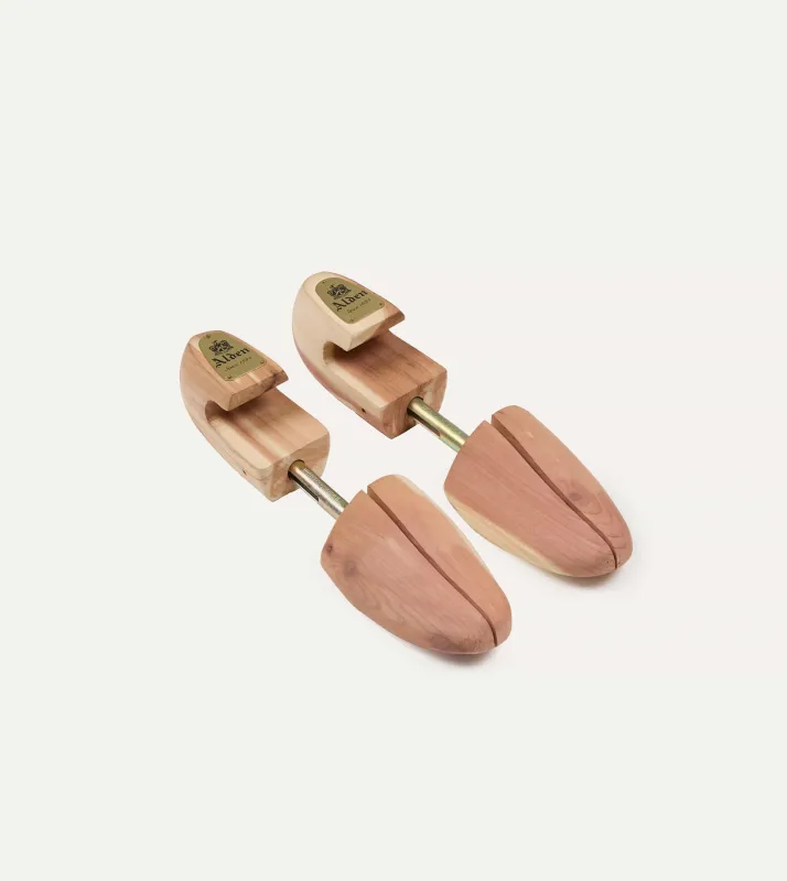 Alden Cedar Wood Shoe Trees made by Drake's London