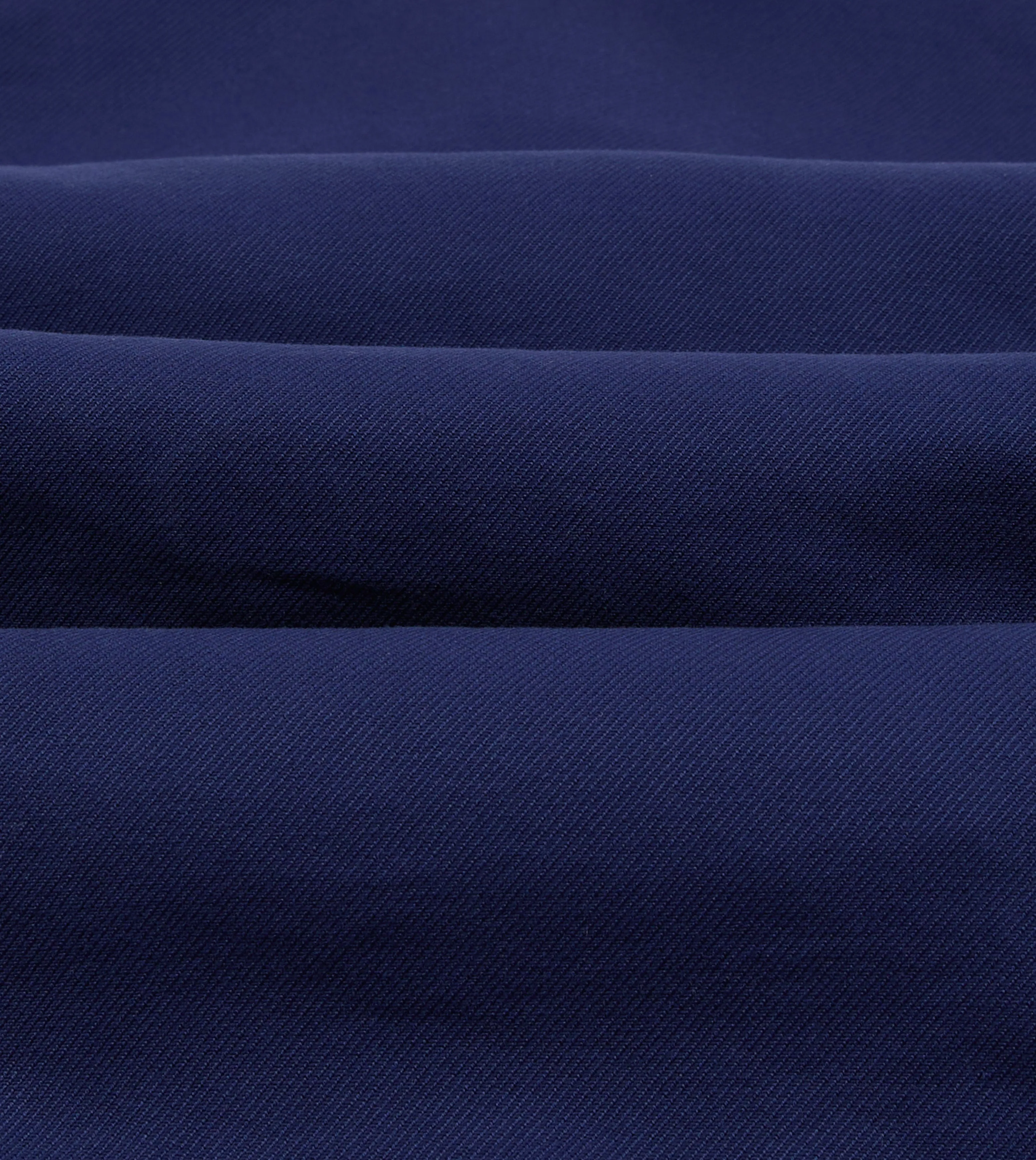 French Blue Cotton Serge Double-Breasted Chore Coat sold by Drake's London product image thumbnail 3
