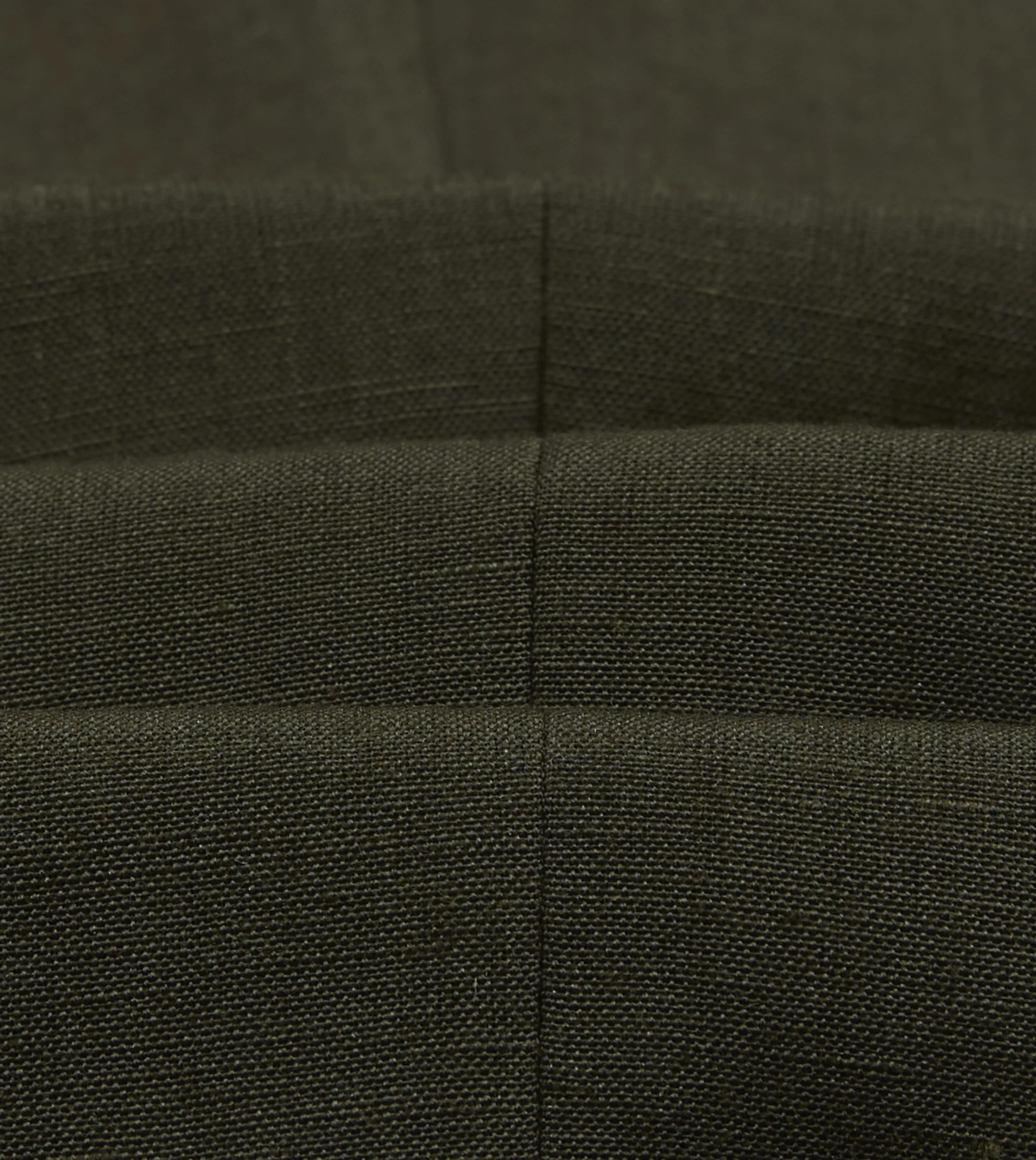 Khaki Green Linen-Wool Single Pleat Trouser sold by Drake's London product image thumbnail 2