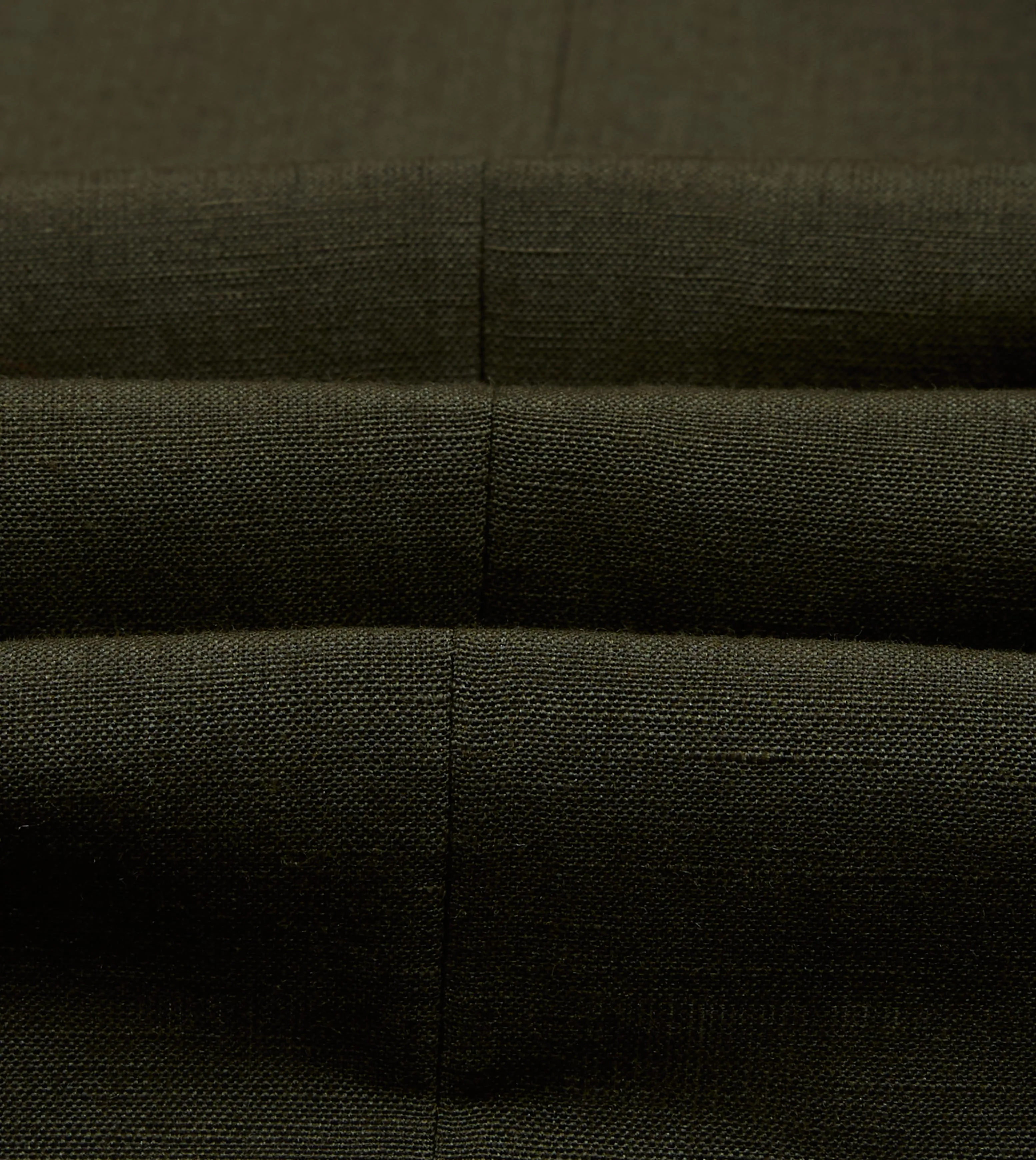 Khaki Green Linen-Wool Tailored Jacket sold by Drake's London product image thumbnail 2