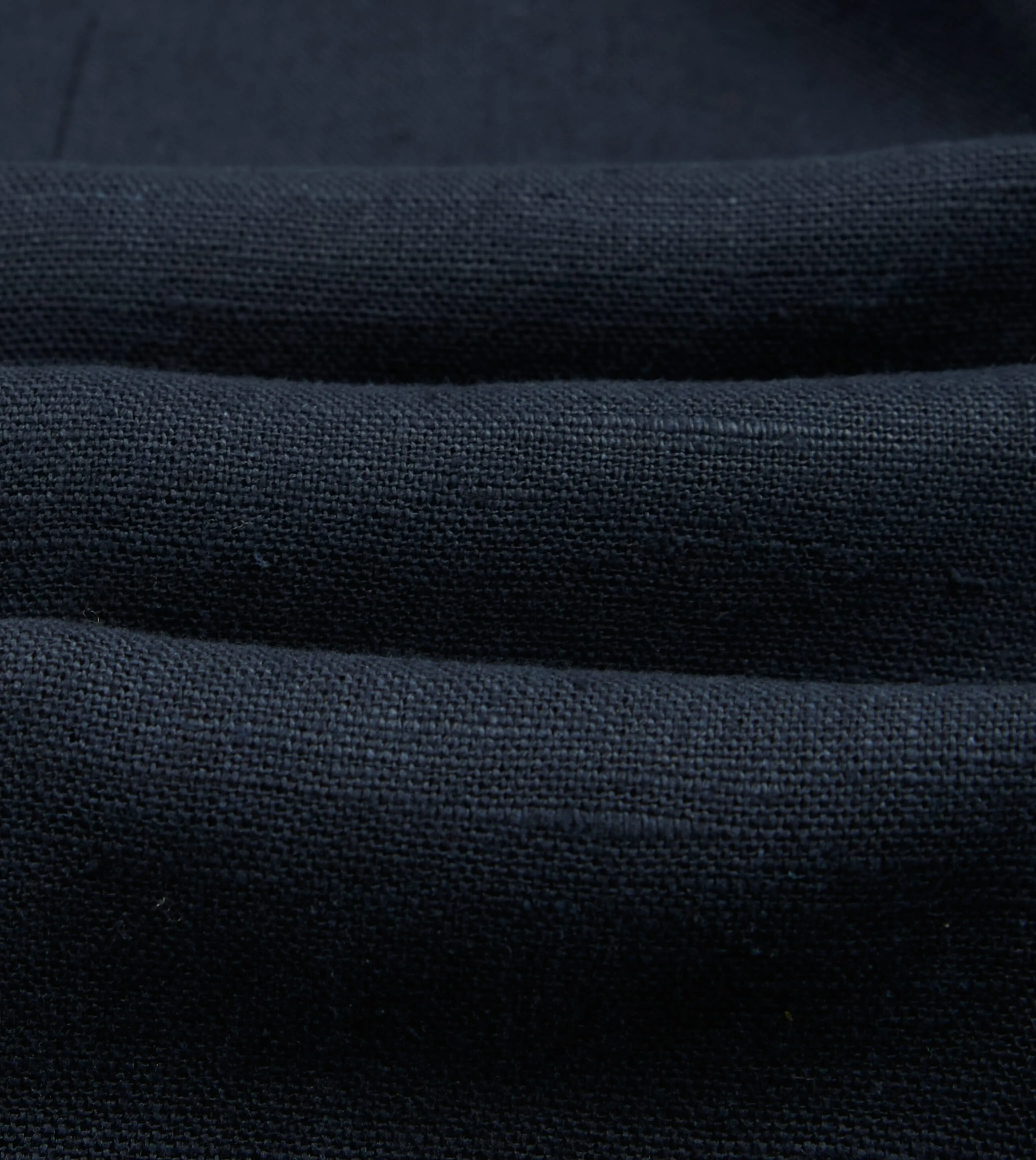 Navy Linen Tailored Jacket sold by Drake's London product image thumbnail 3