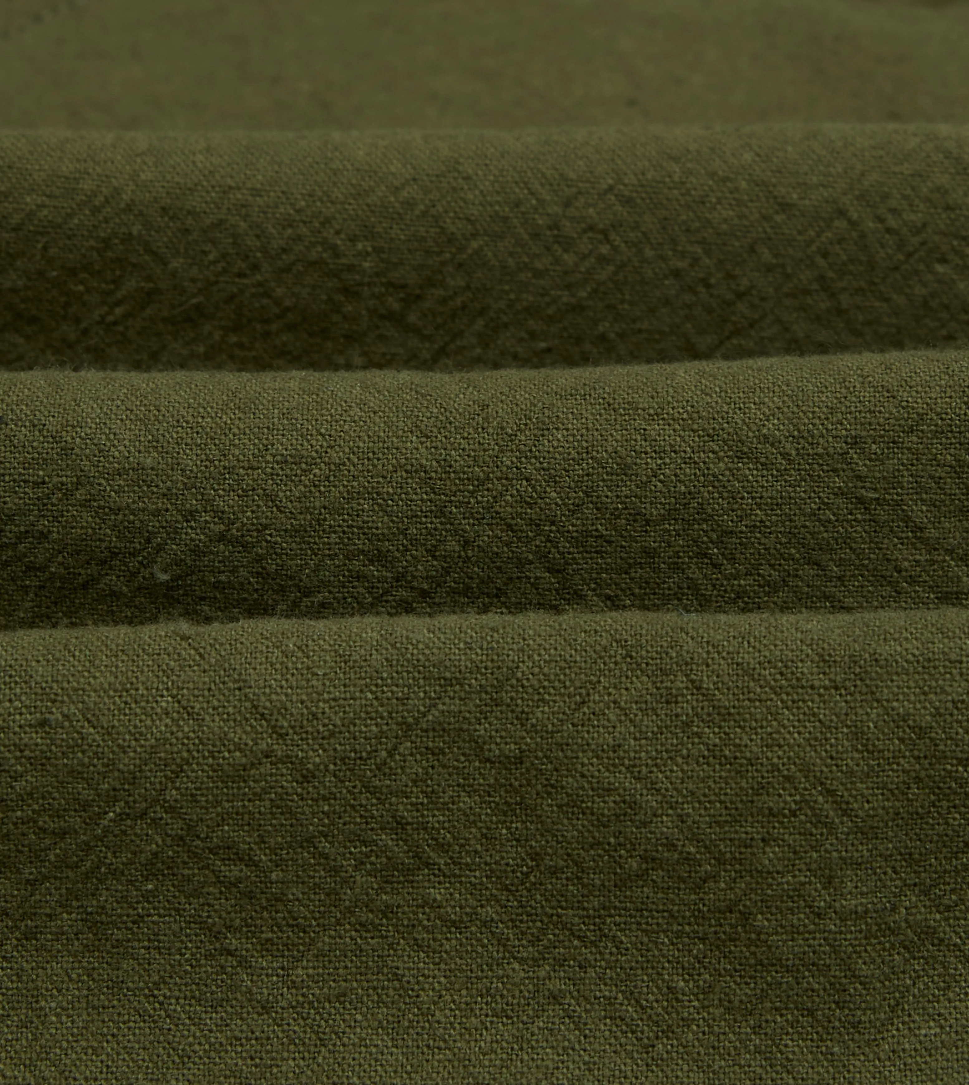 Green Cotton-Linen Raglan Work Coat sold by Drake's London product image thumbnail 2
