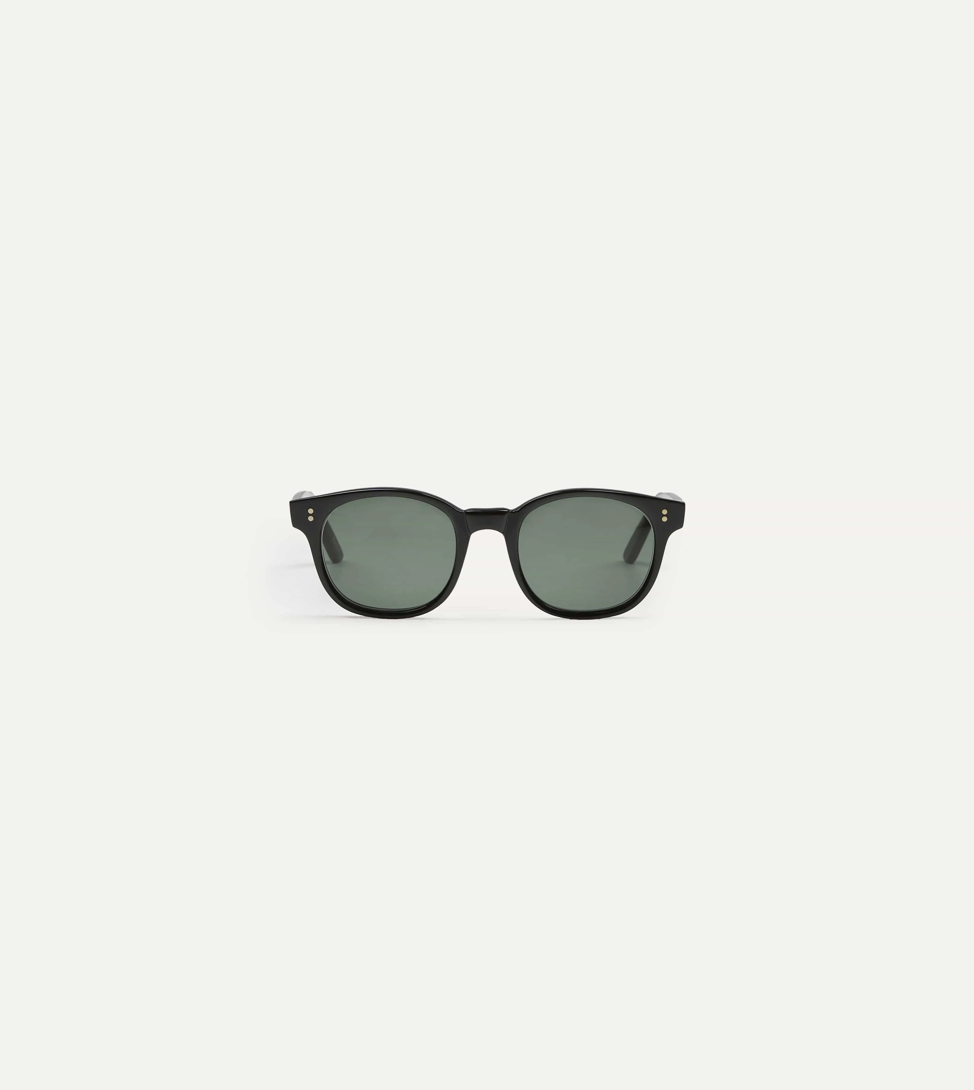 Drake's by Ransome Black Panto Frame Sunglasses sold by Drake's London product image thumbnail 3