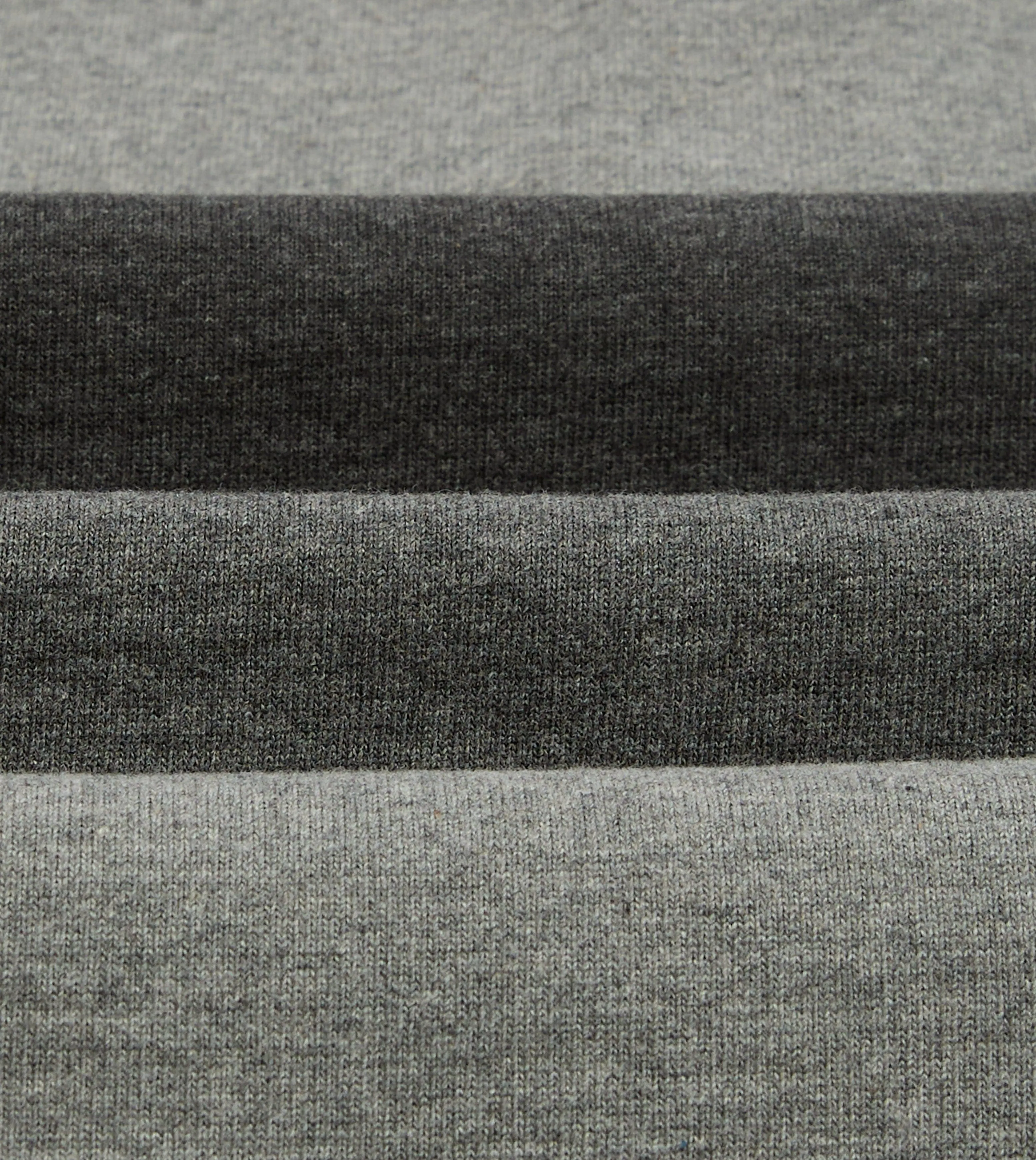 Grey Melange Centre Stripe Cotton Rugby Shirt sold by Drake's London product image thumbnail 2