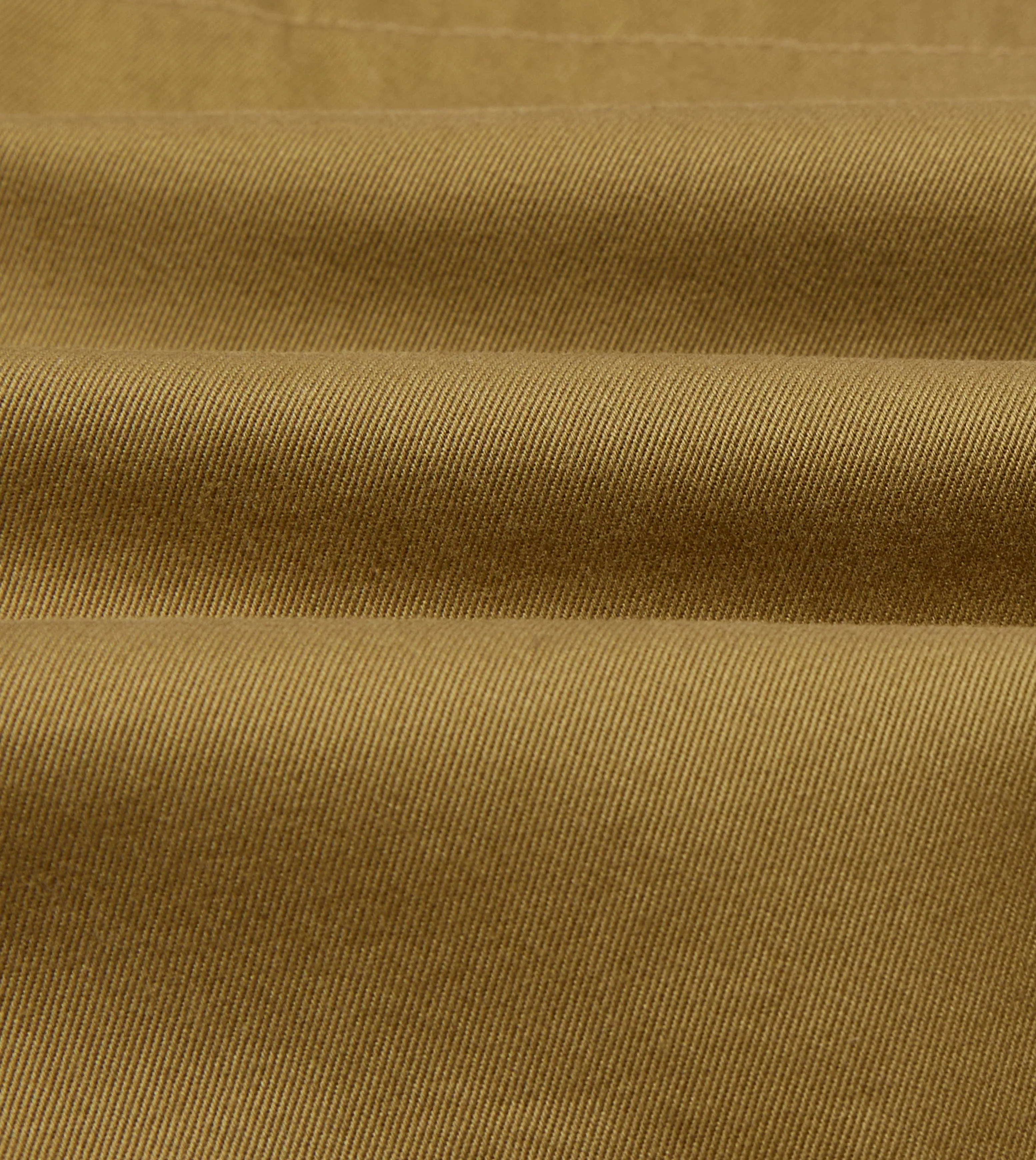 Khaki Cotton Wide Leg Double-Pleat Shorts sold by Drake's London product image thumbnail 2
