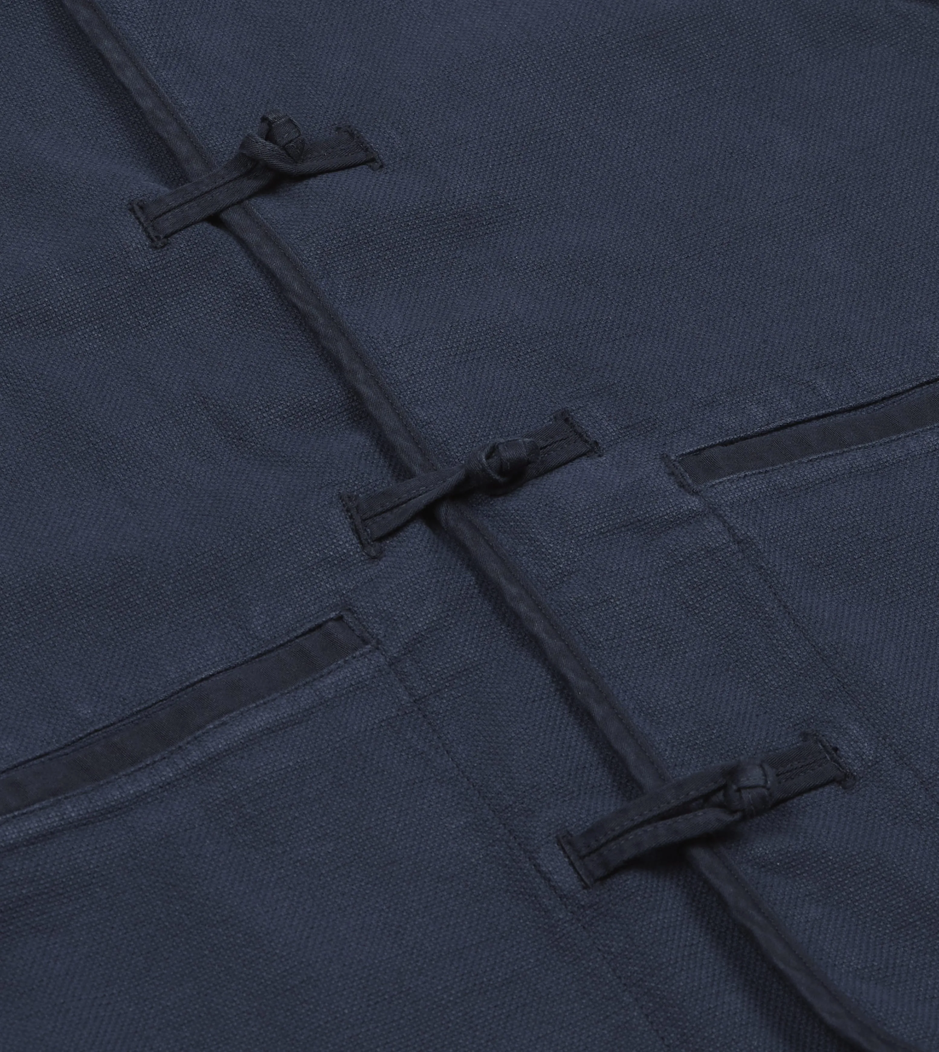 Navy Cotton Artist Vest sold by Drake's London product image thumbnail 5