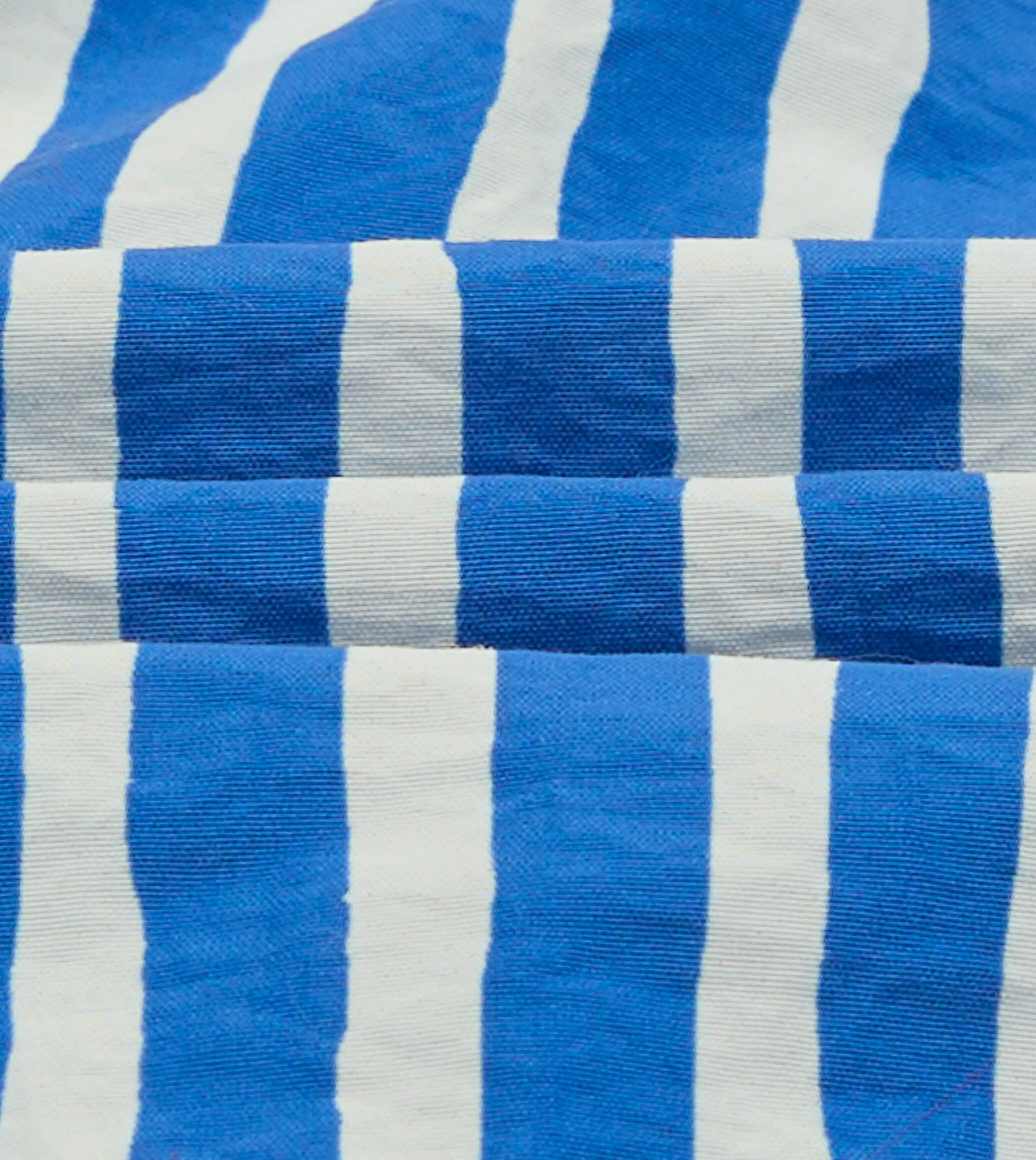 Blue Stripe Print Nylon Drawstring Swim Shorts sold by Drake's London product image thumbnail 2